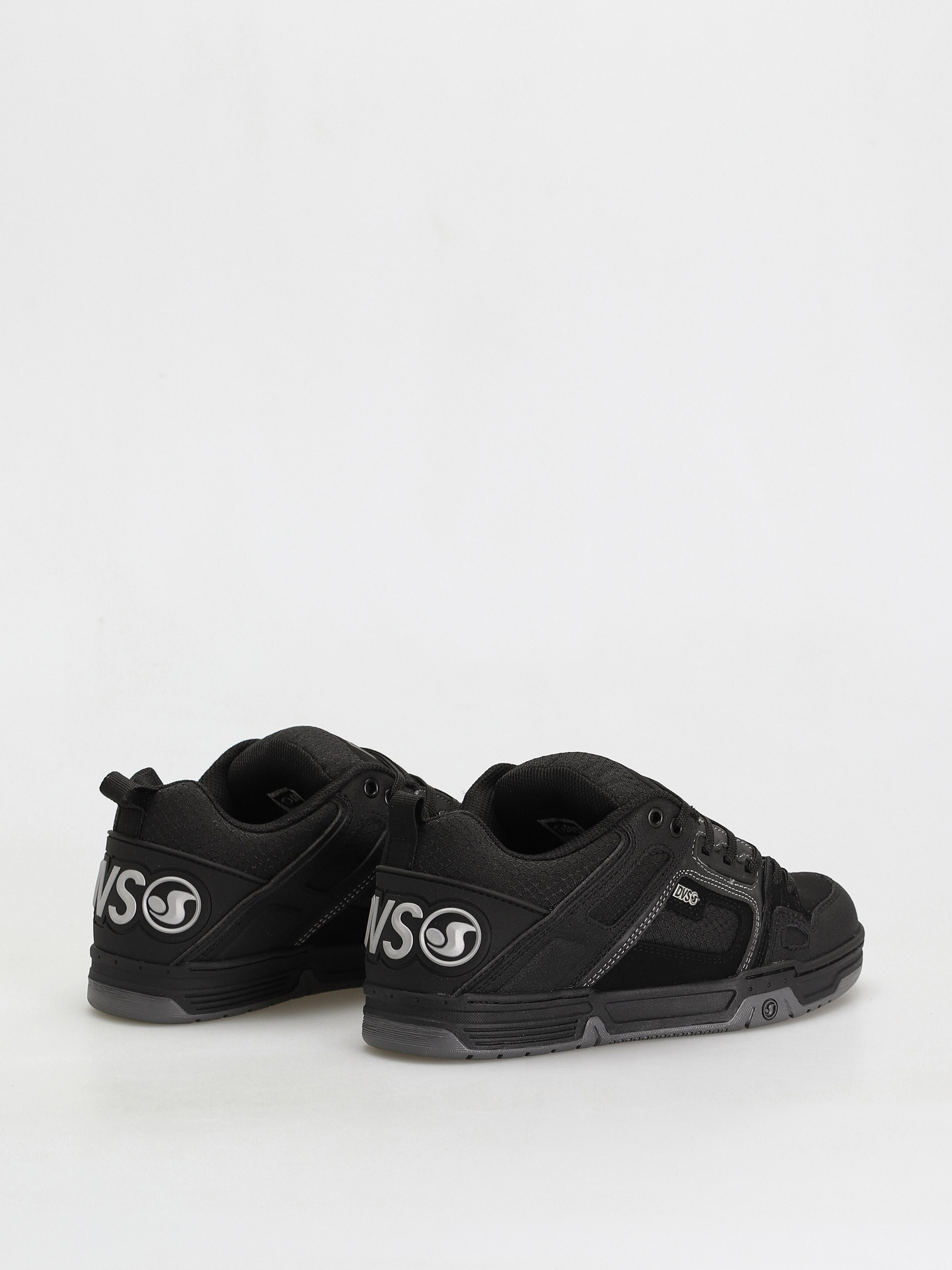 DVS Comanche Shoes (black reflective charcoal nubuck)