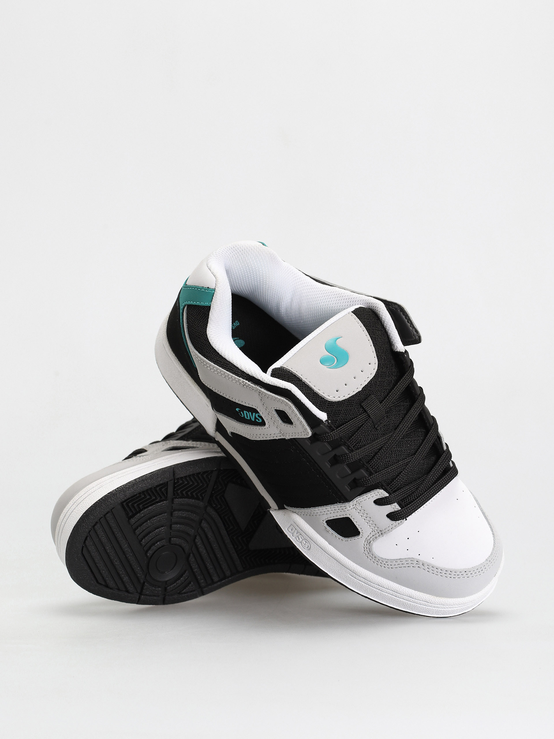 DVS Celsius Shoes (black charcoal white turq nubuck)