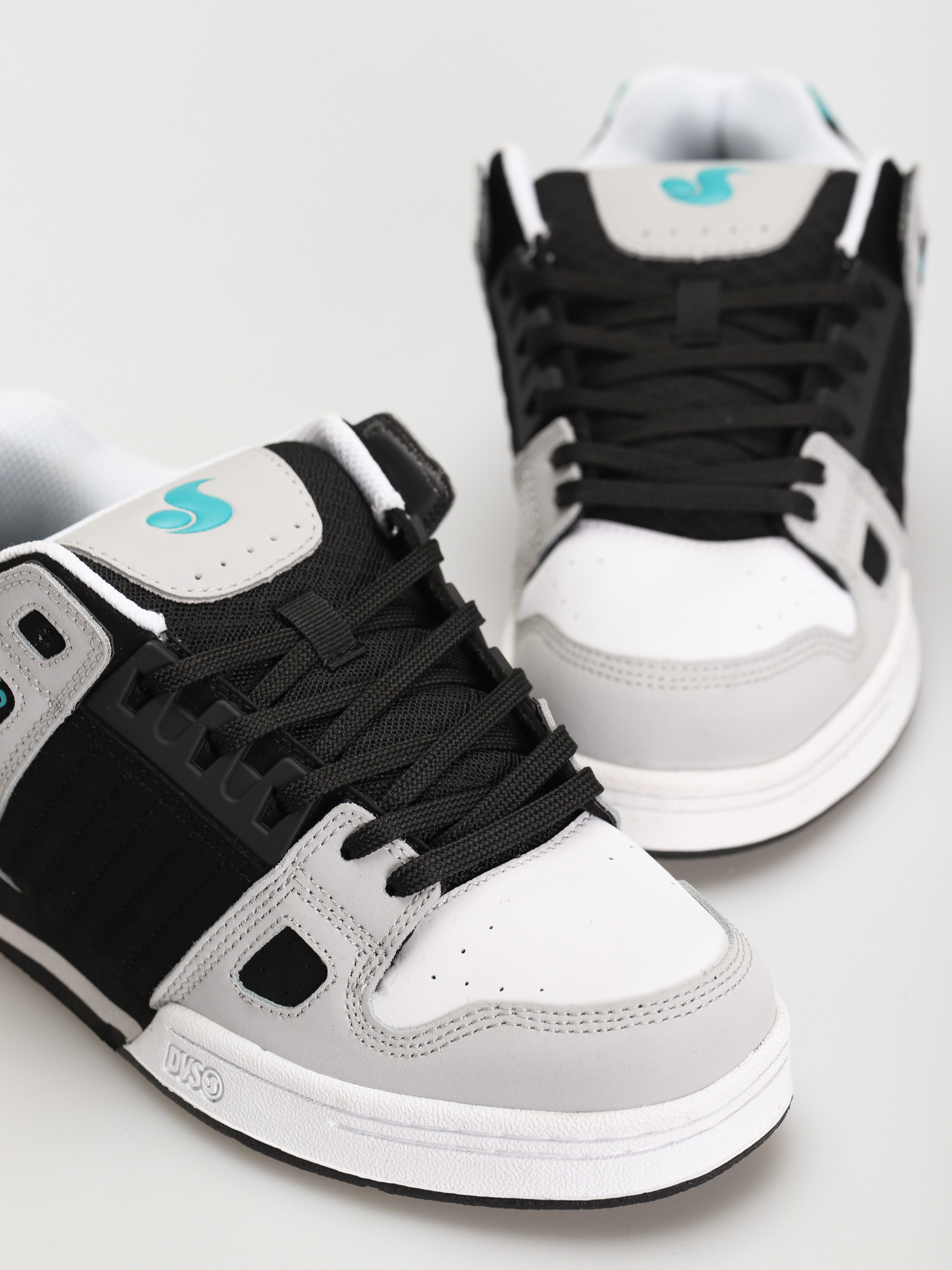 DVS Celsius Shoes (black charcoal white turq nubuck)