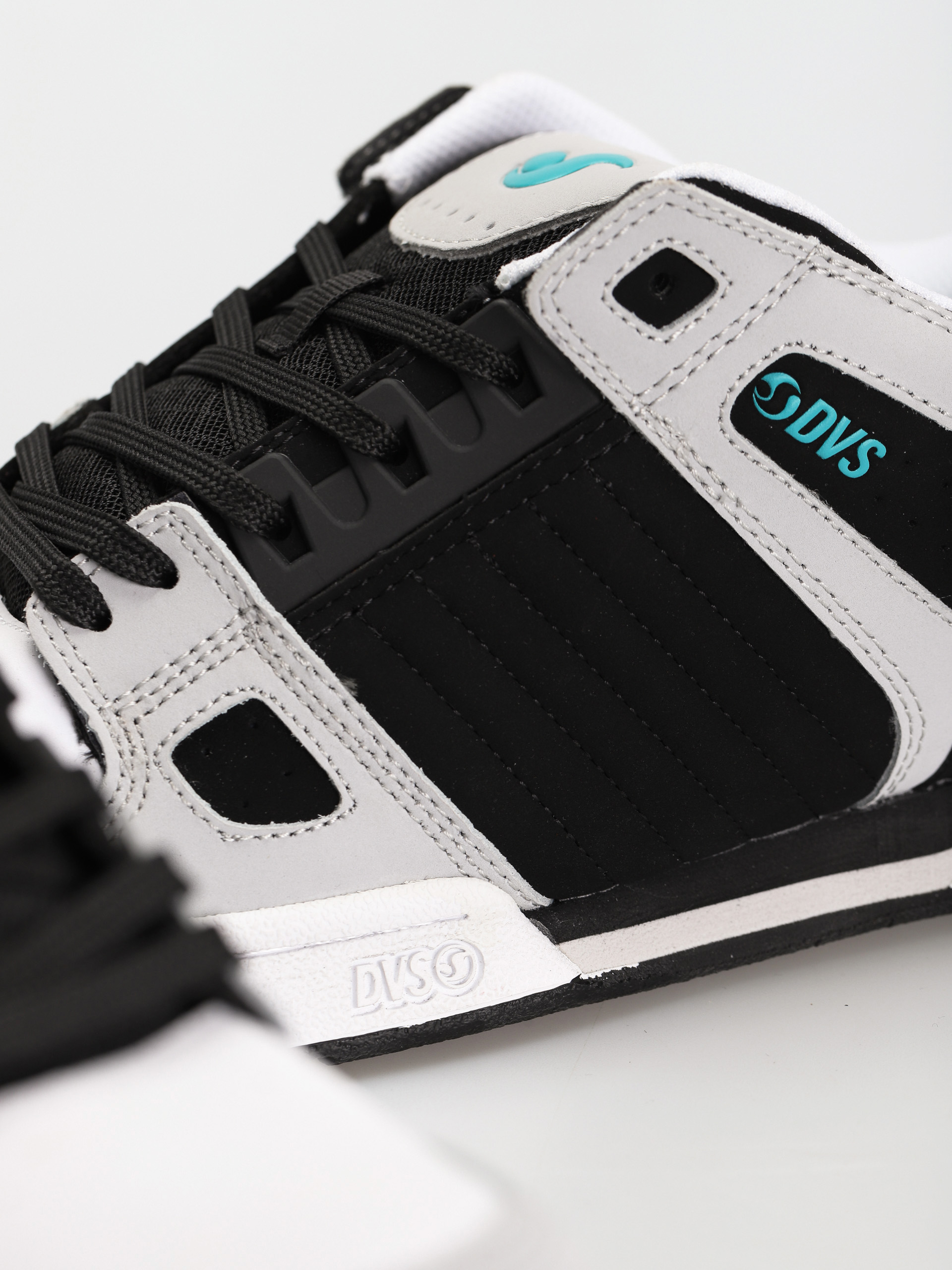 DVS Celsius Shoes (black charcoal white turq nubuck)
