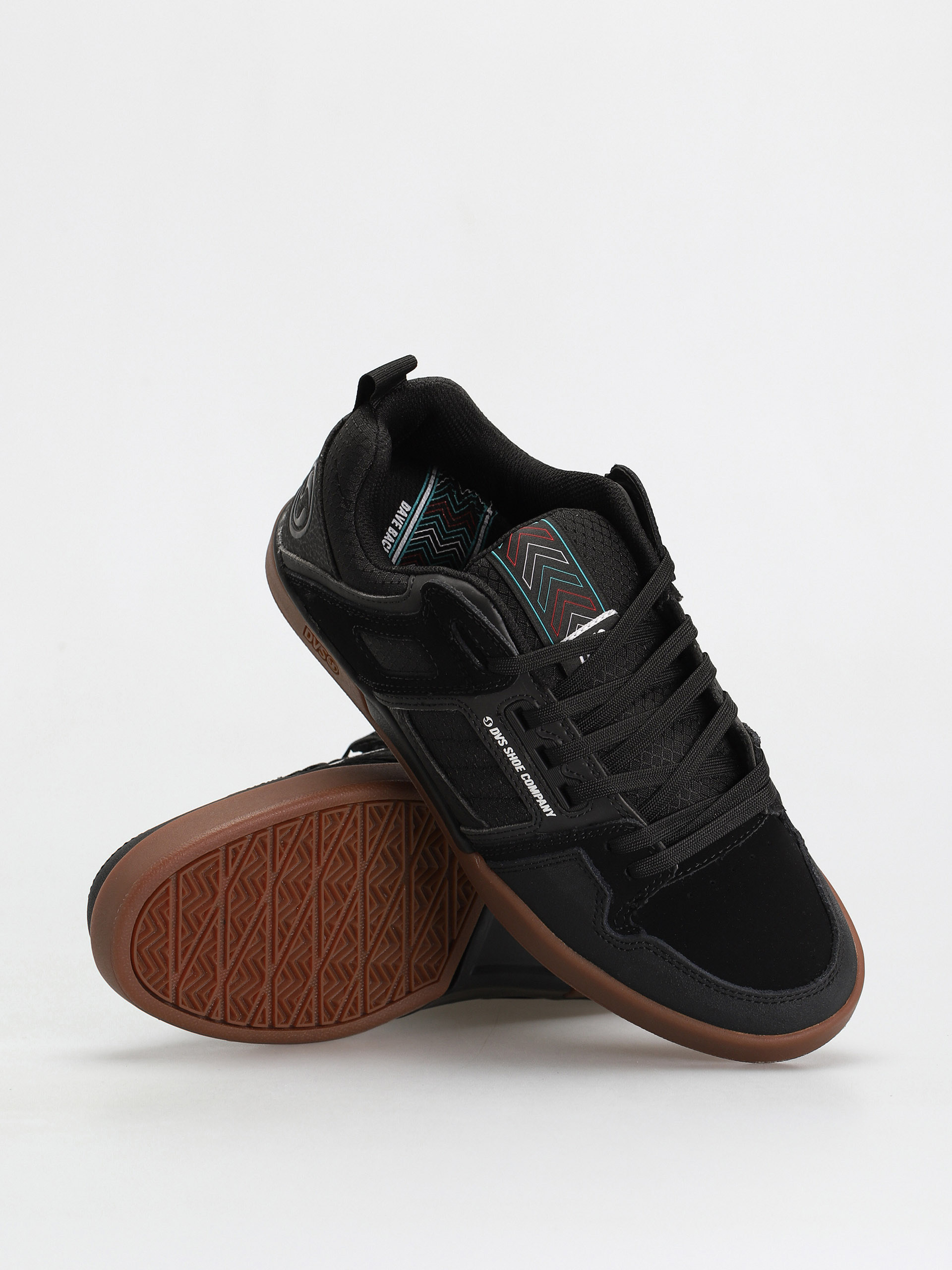 DVS Comanche 2.0+ Shoes (black refelctive gum nubuck)