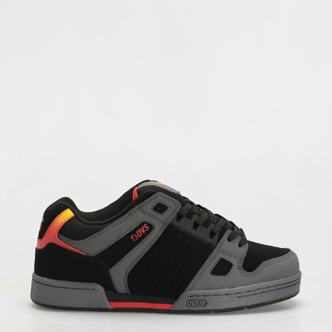 DVS Celsius Shoes (charcoal black red)
