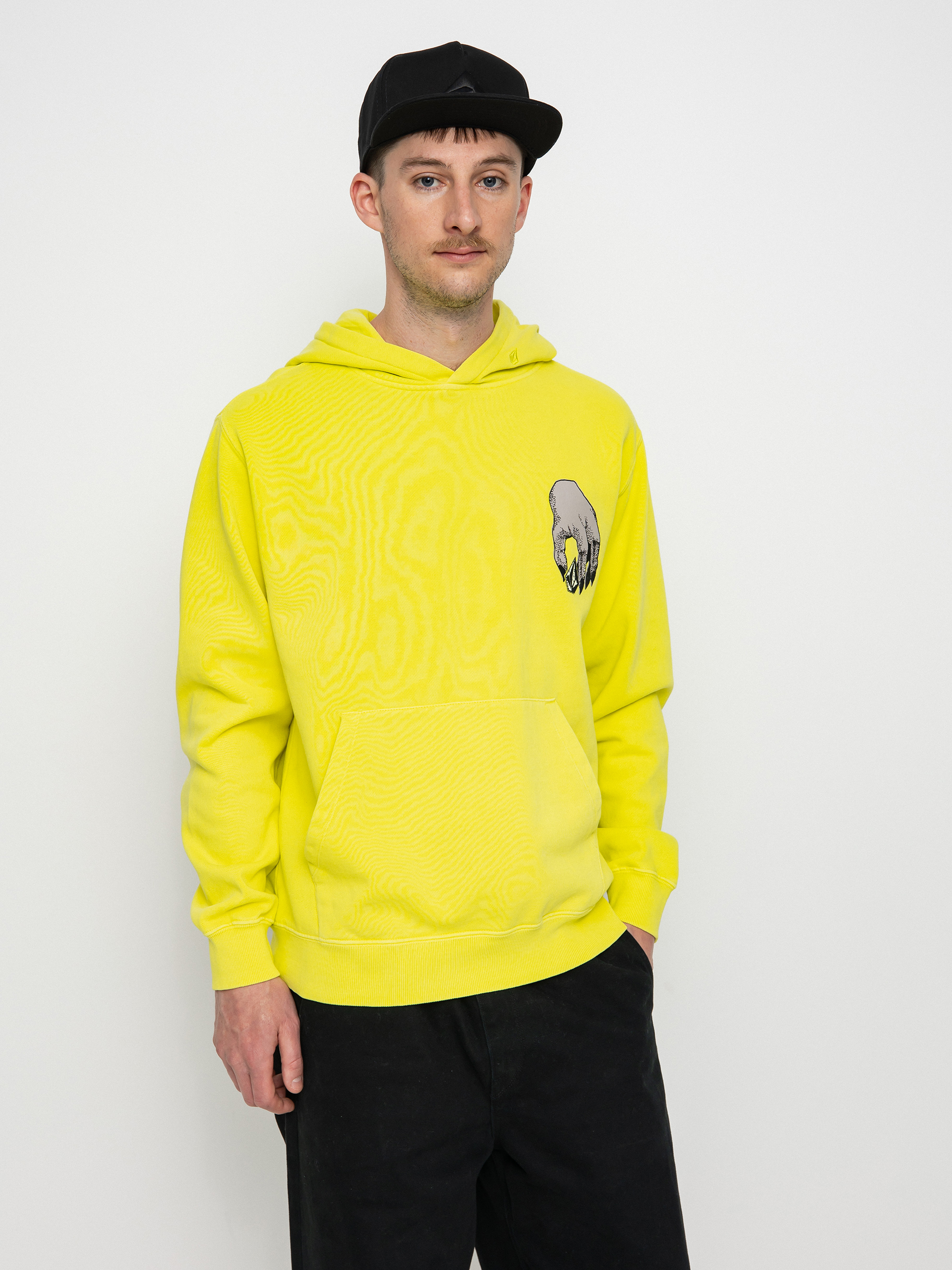 Volcom Flowmat HD Hoodie (limeade)