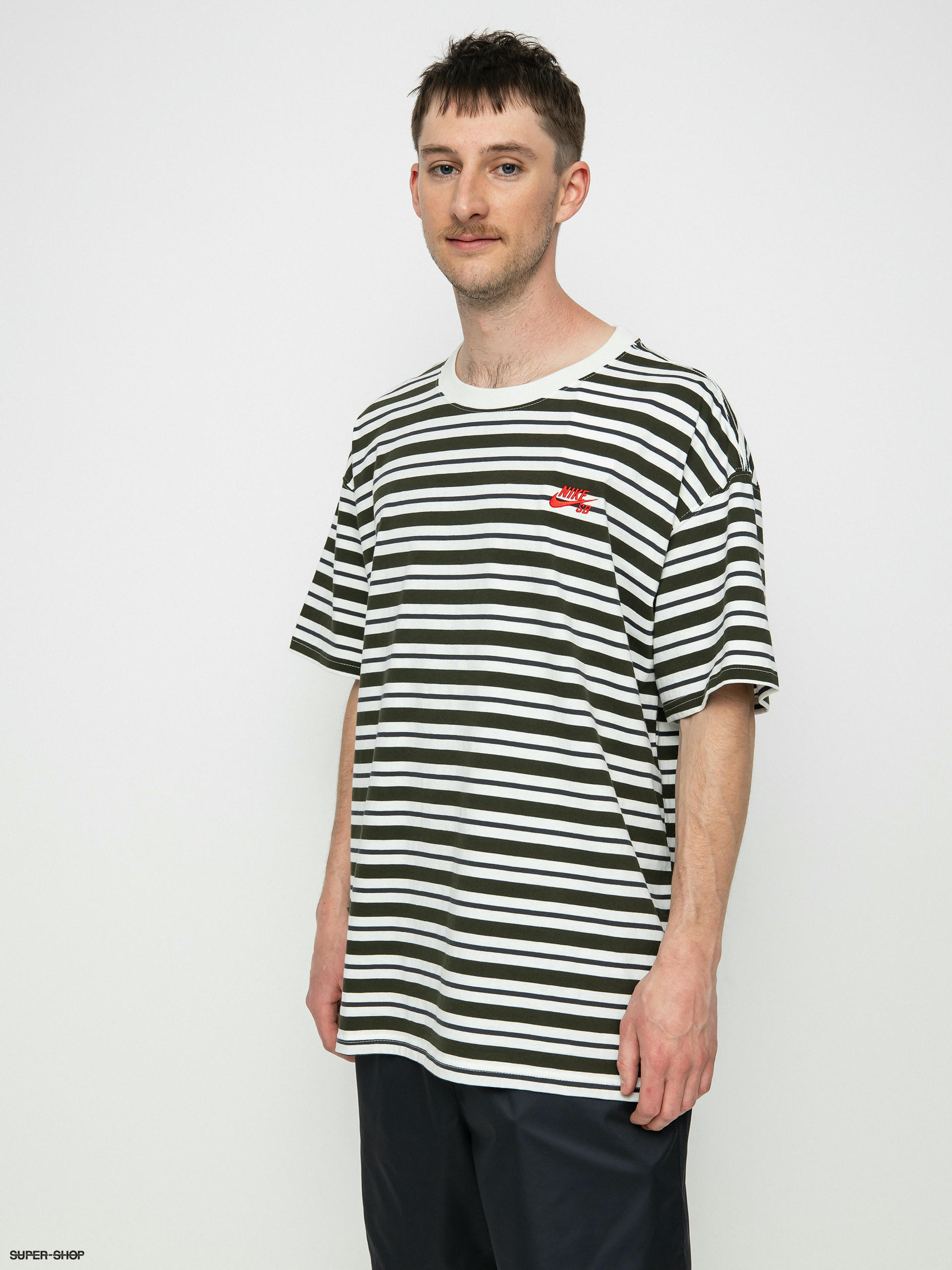 Nike SB YD Stripe T-shirt (sail/dk 