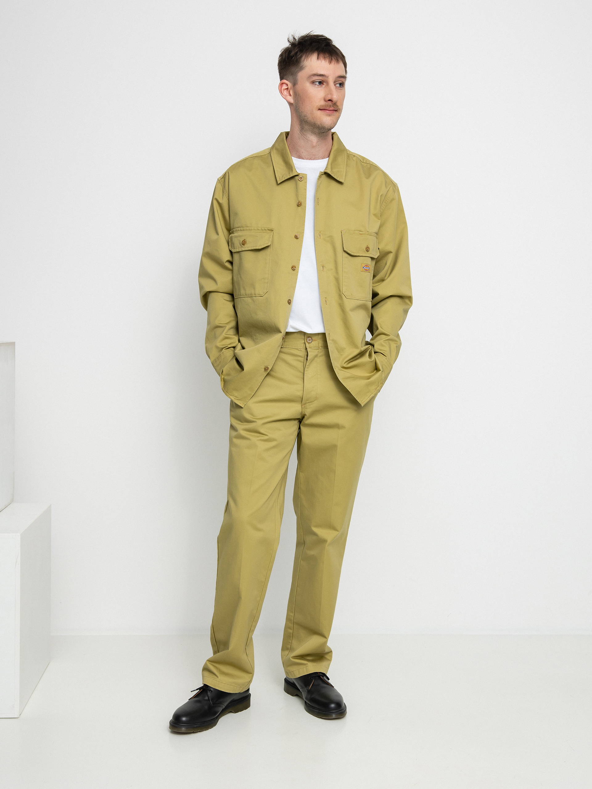 Dickies Heritage 100 Hemd (dark khaki)