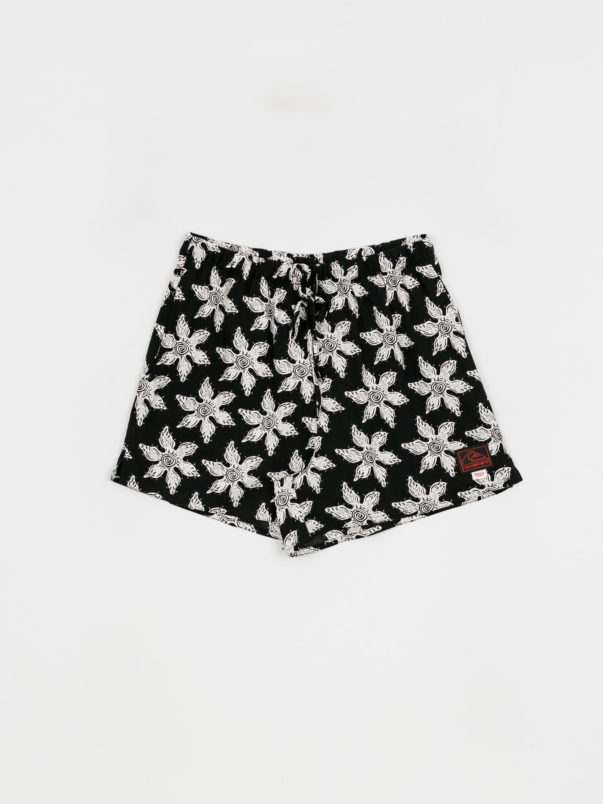 Quiksilver X Stranger Things Upside Down Shorts Wmn (upsidown monster flower black)