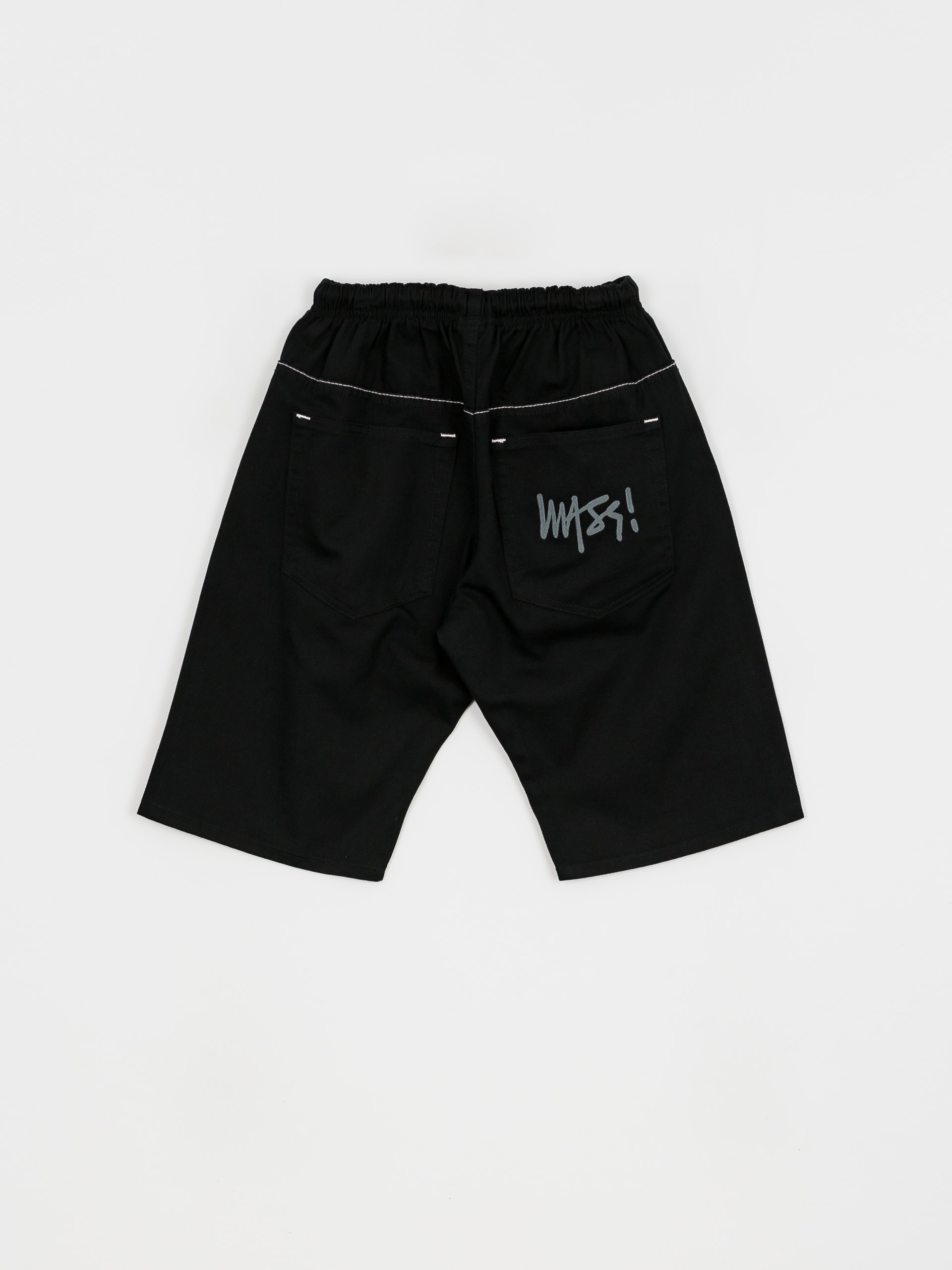 MassDnm Signatur Straight Fit Shorts (signature black)