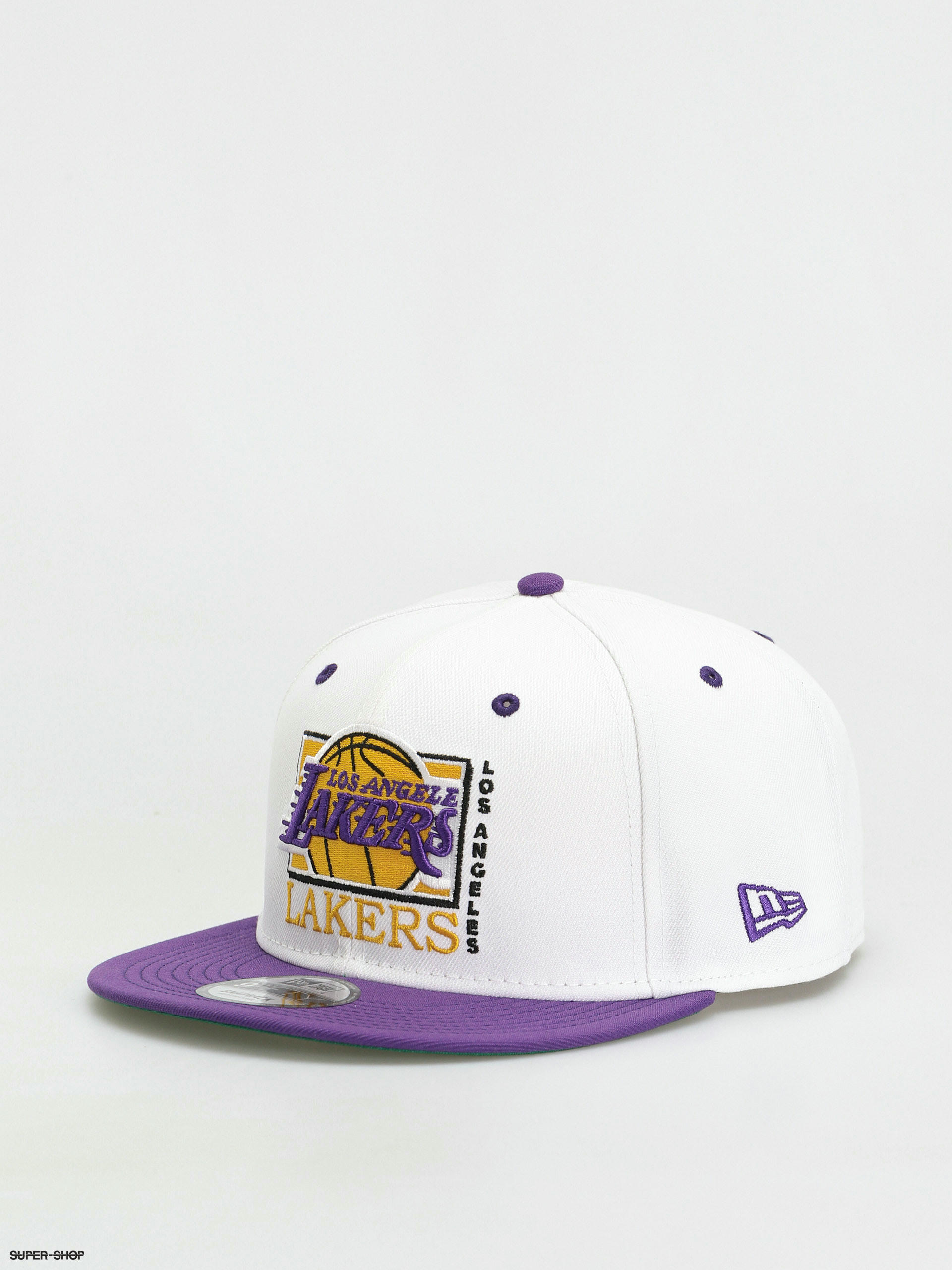 grey lakers hat