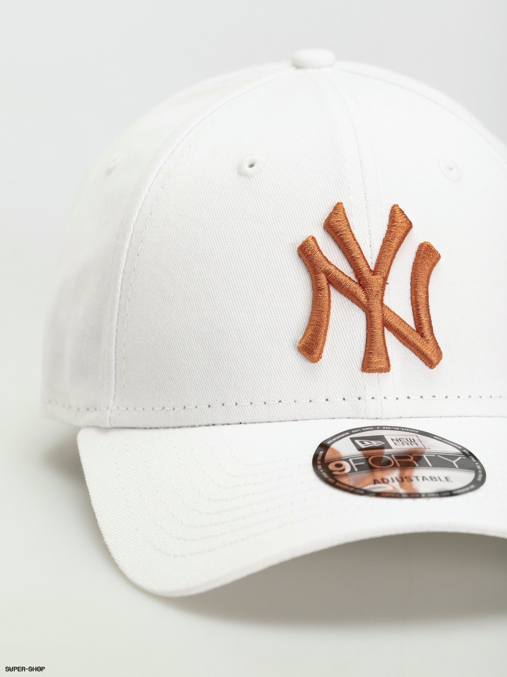 New Era New York Yankees 9 Forty Cap (white/orange)