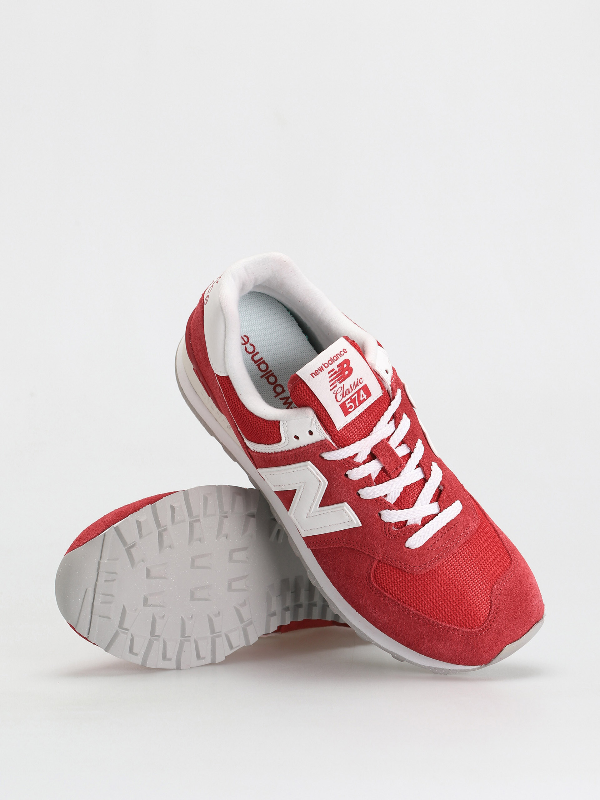 New Balance 574 Shoes (red)
