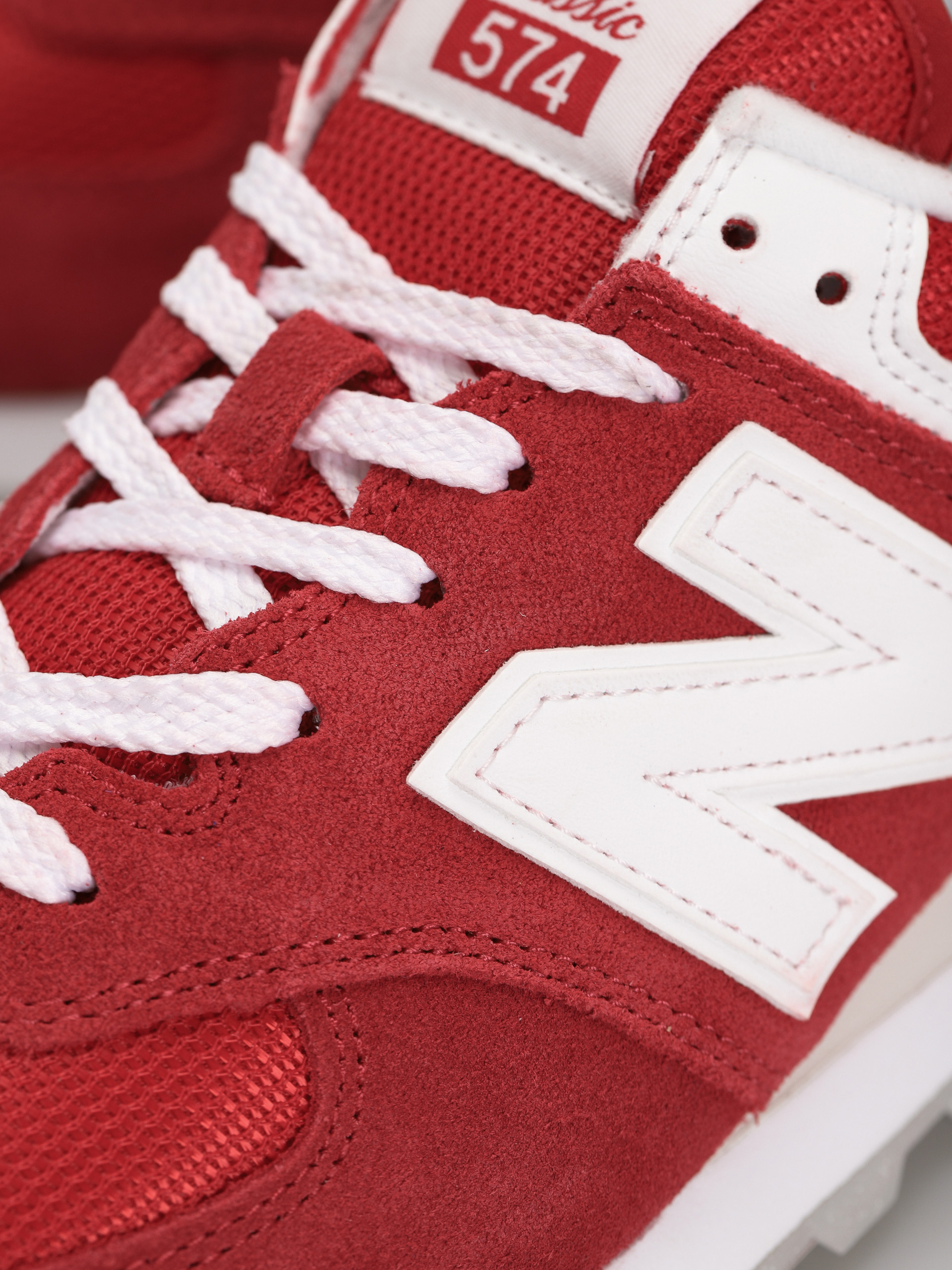 New Balance 574 Shoes (red)