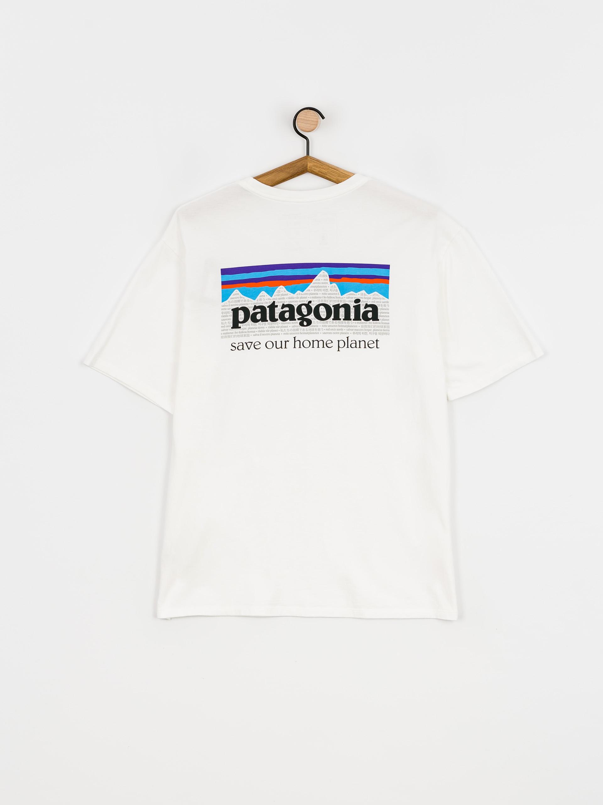 Patagonia P 6 Mission Organic T-Shirt (white)