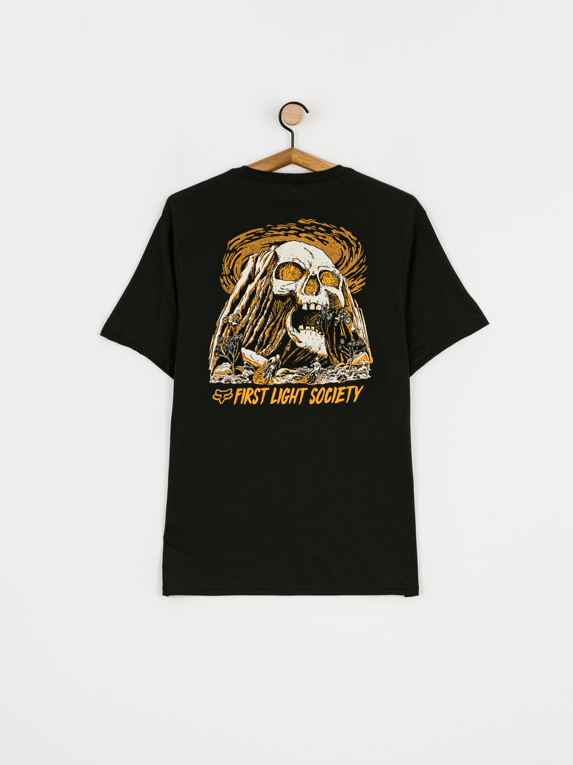 Fox In Sequence T-shirt (blk)
