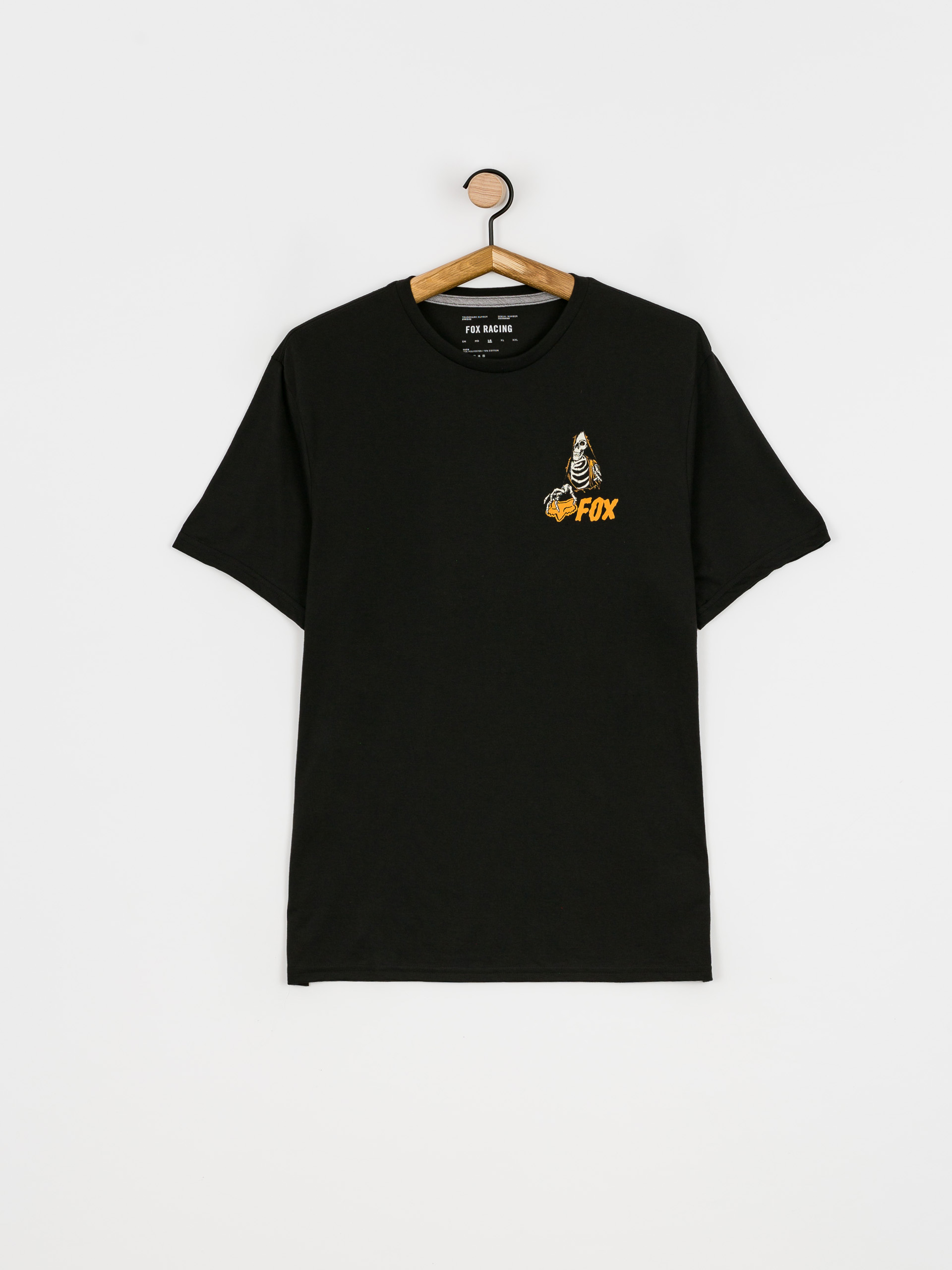 Fox In Sequence T-shirt (blk)
