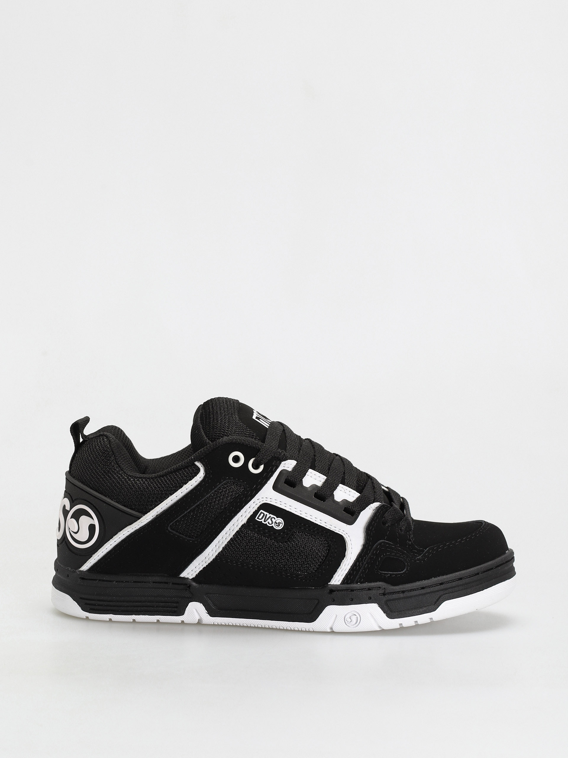 DVS Comanche Shoes (black white leather nubuck)