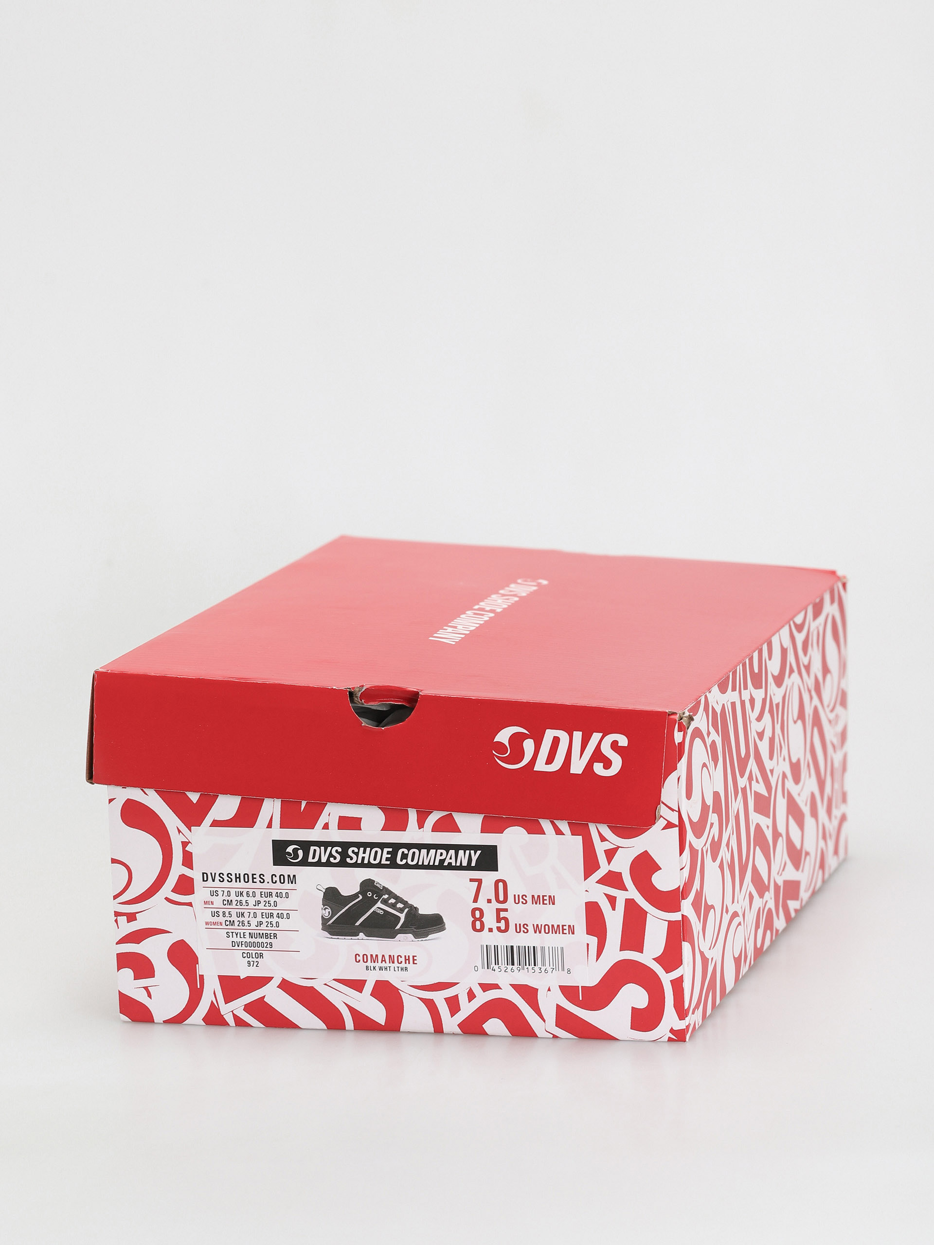 DVS Comanche Schuhe (black white leather nubuck)