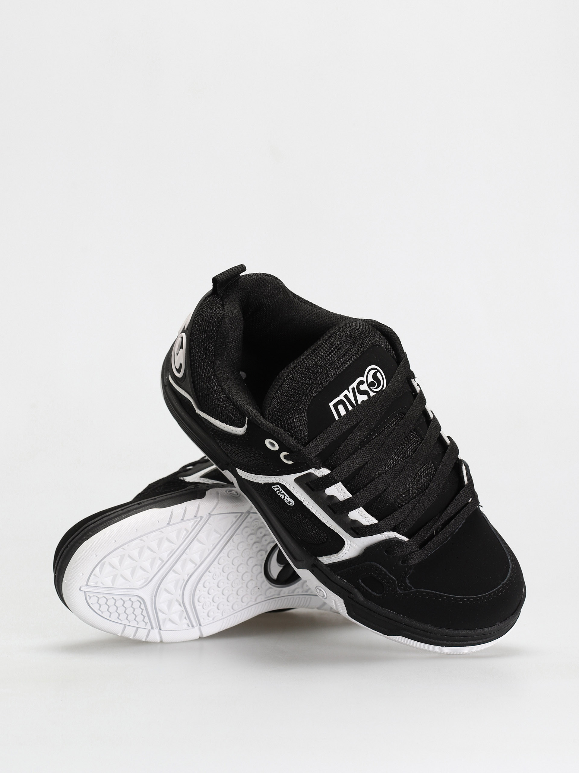 DVS Comanche Schuhe (black white leather nubuck)