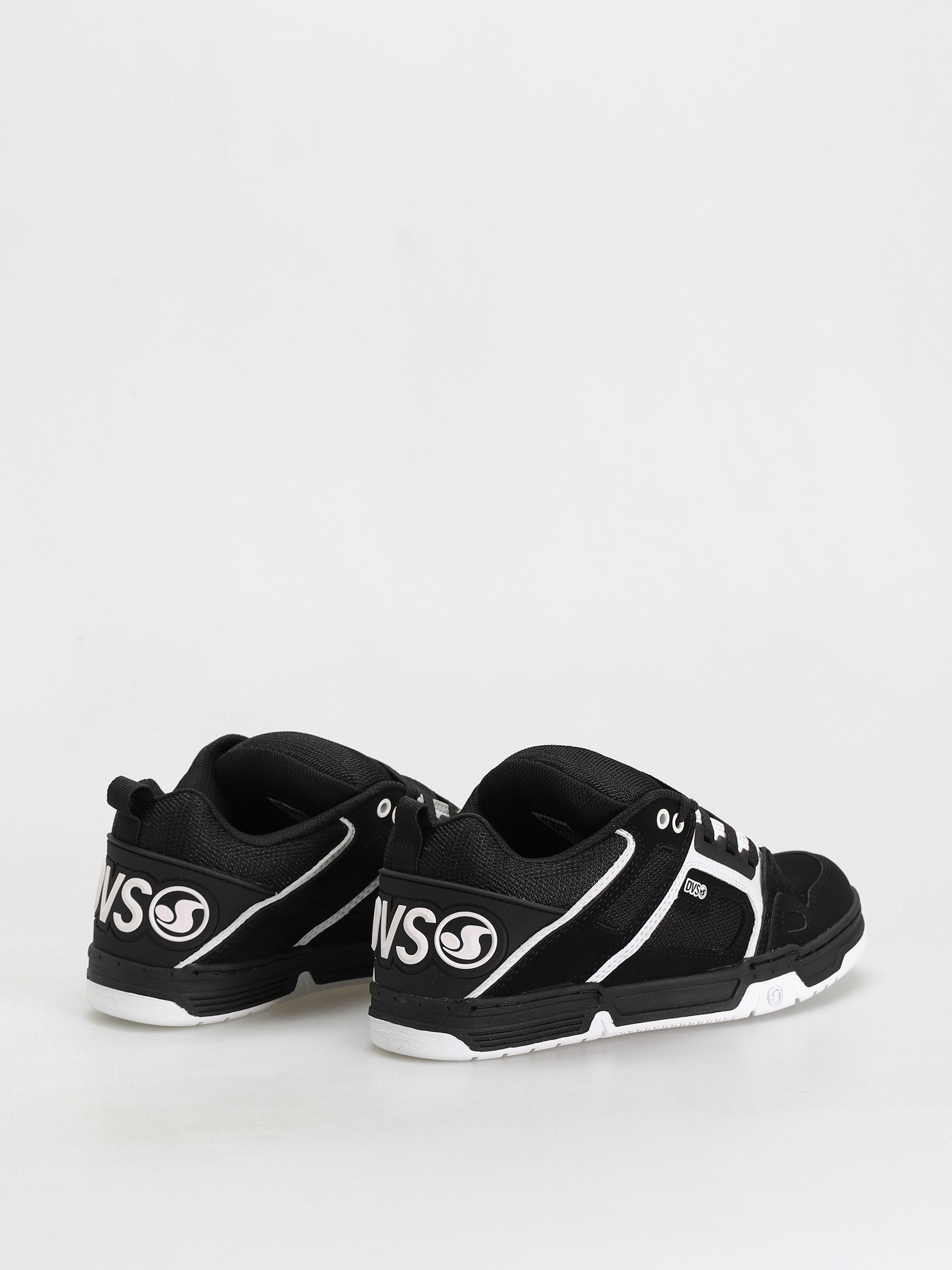 DVS Comanche Shoes (black white leather nubuck)