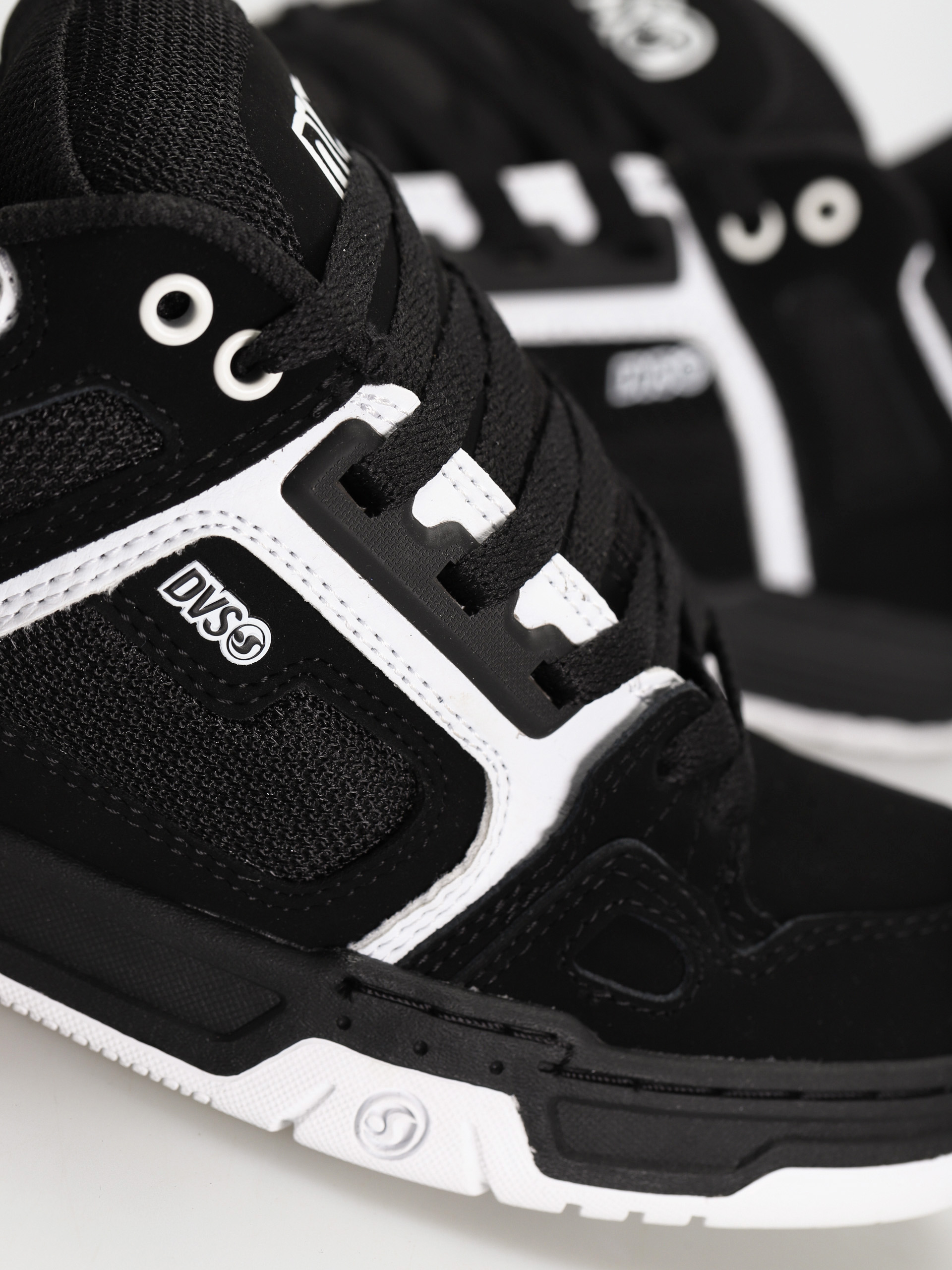 DVS Comanche Schuhe (black white leather nubuck)