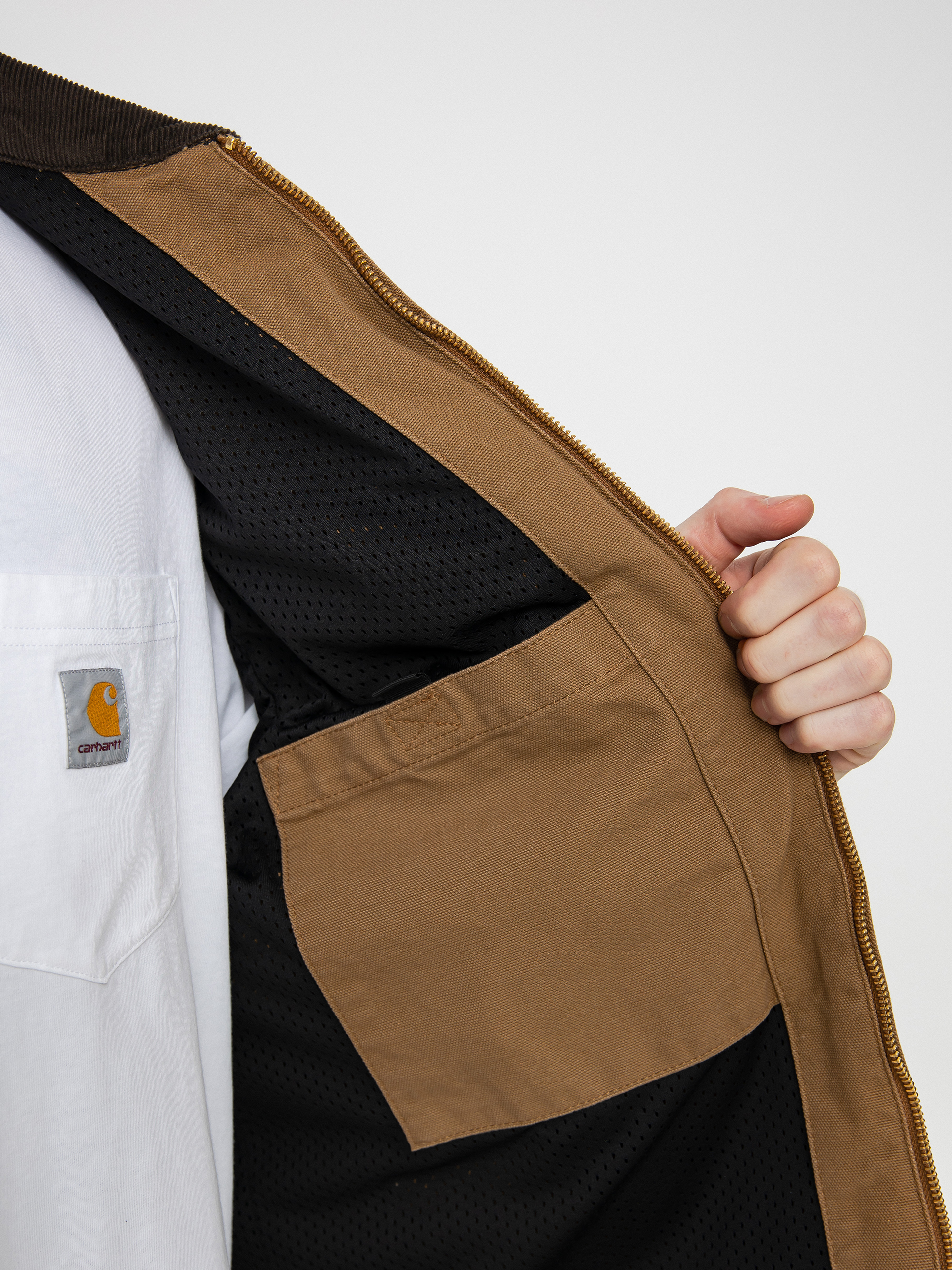 Carhartt WIP Detroit Jacket - brown (hamilton brown/tobacco)