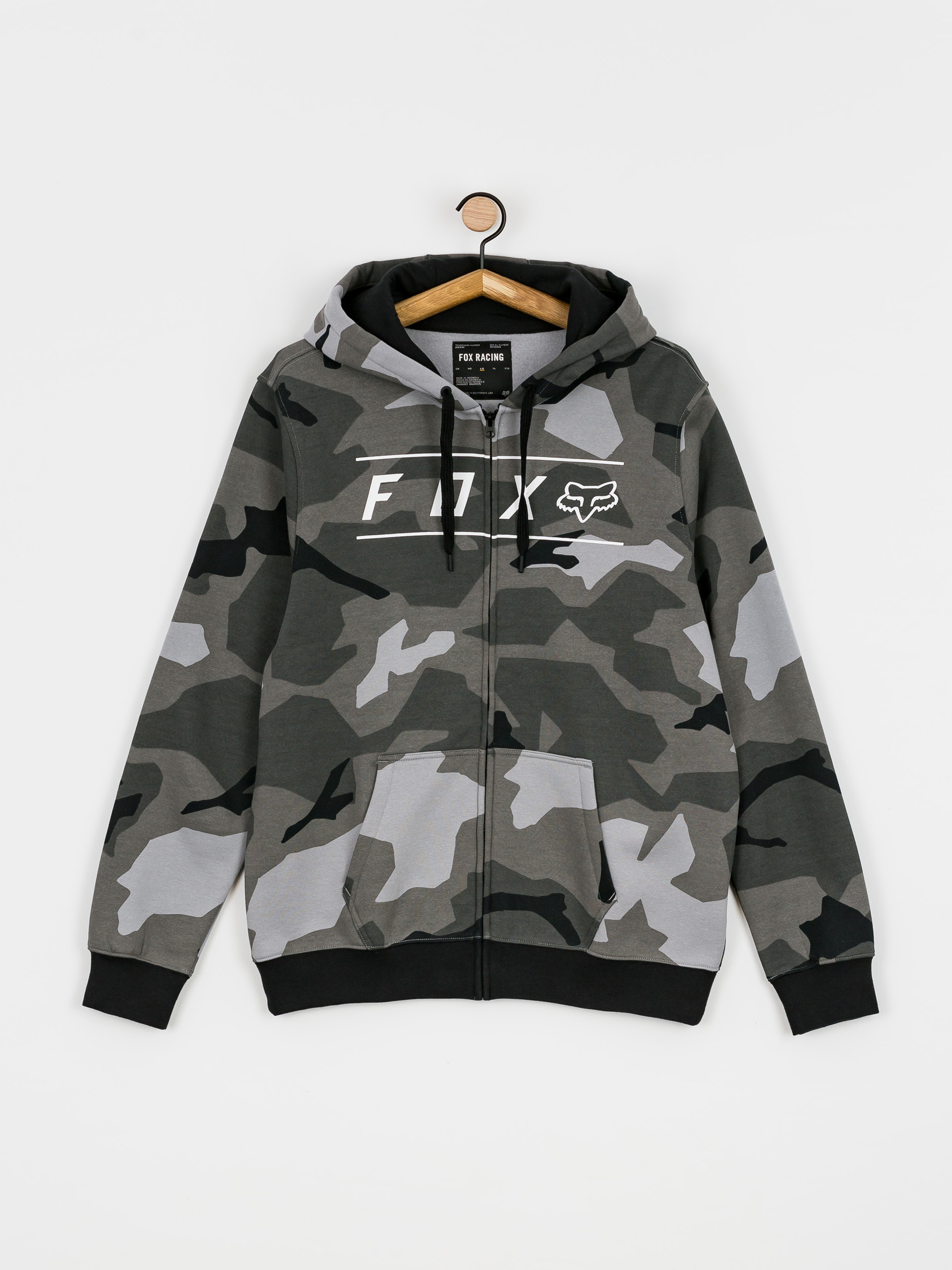 Fox Pinnacle Camo ZHD Hoodie (blk cam)