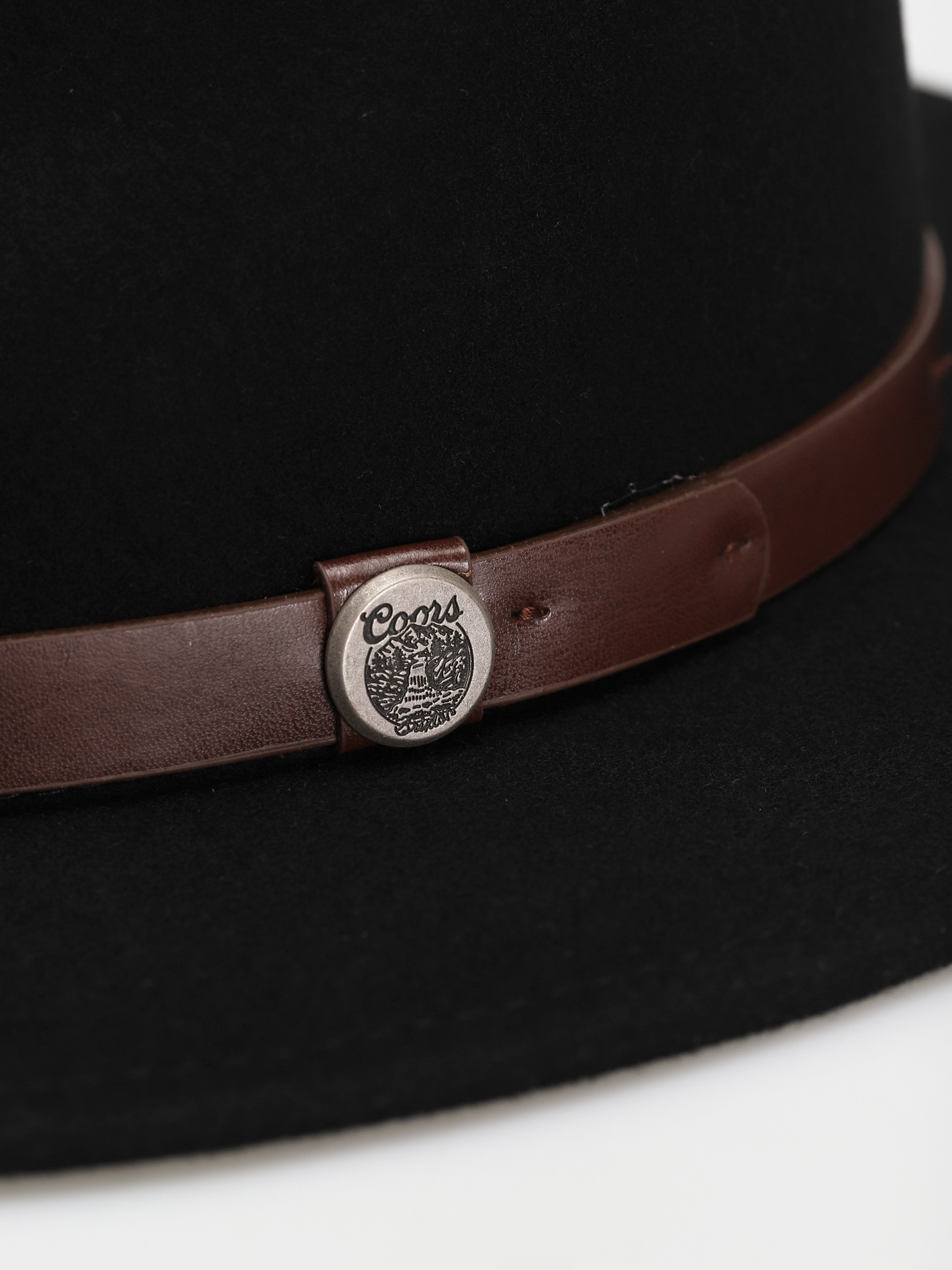 Brixton Coors Rocky Fedora Hut (black)