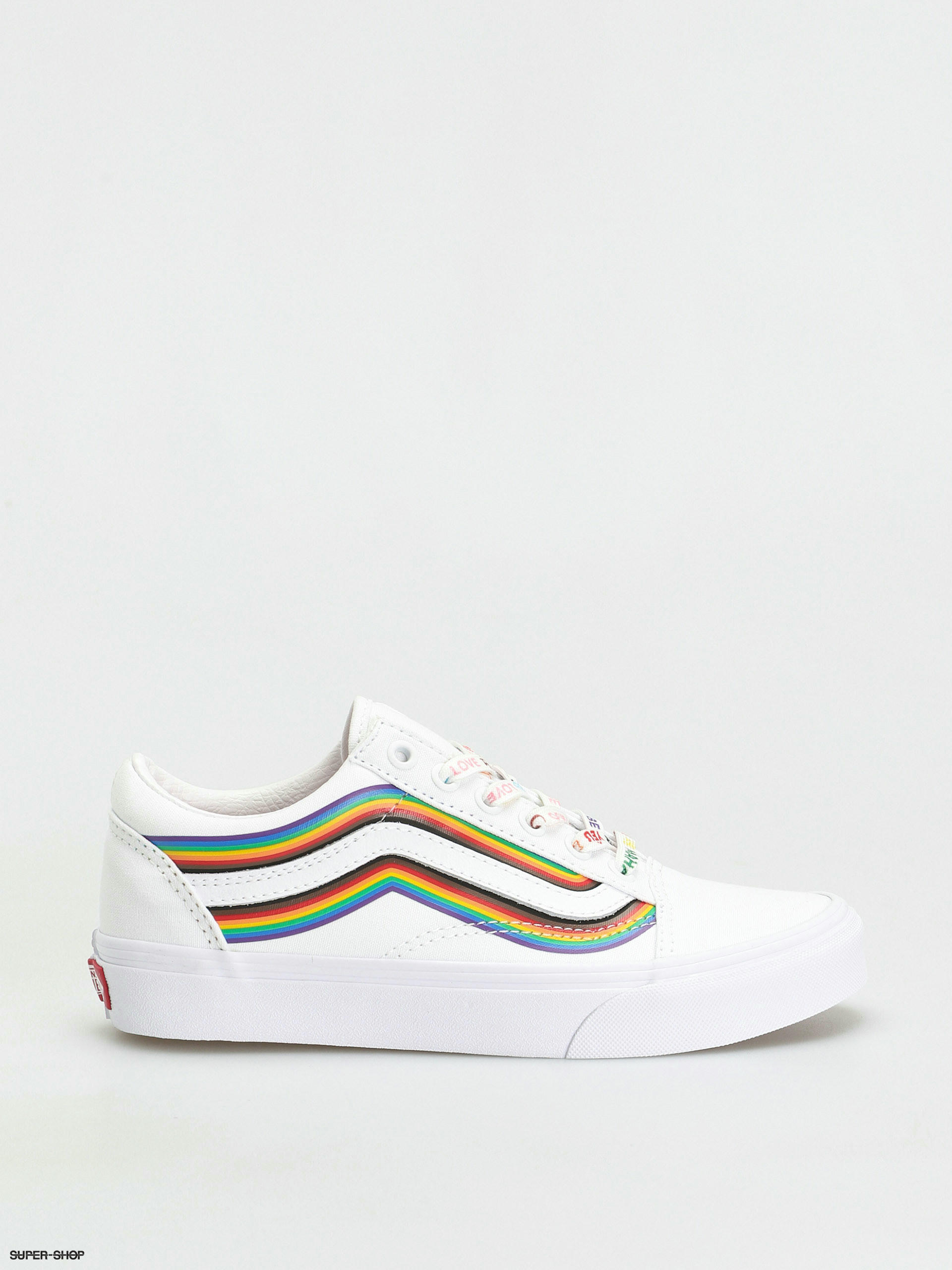 pride white vans