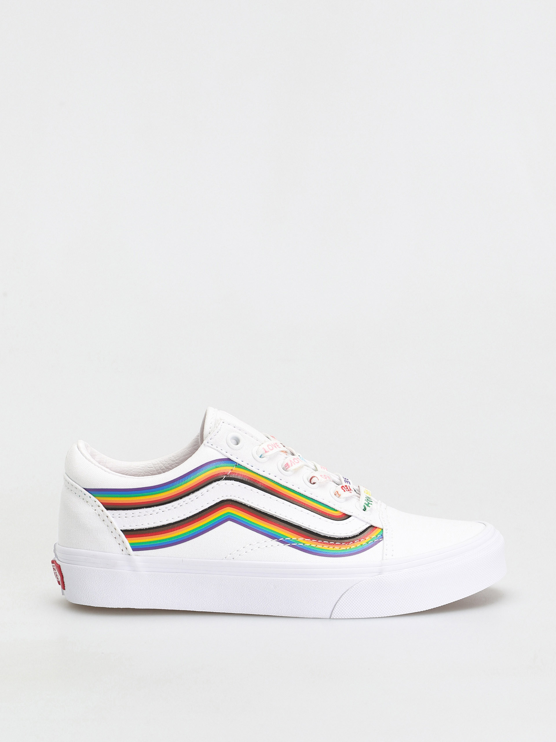 Vans Old Skool Shoes (pride/white/true white)