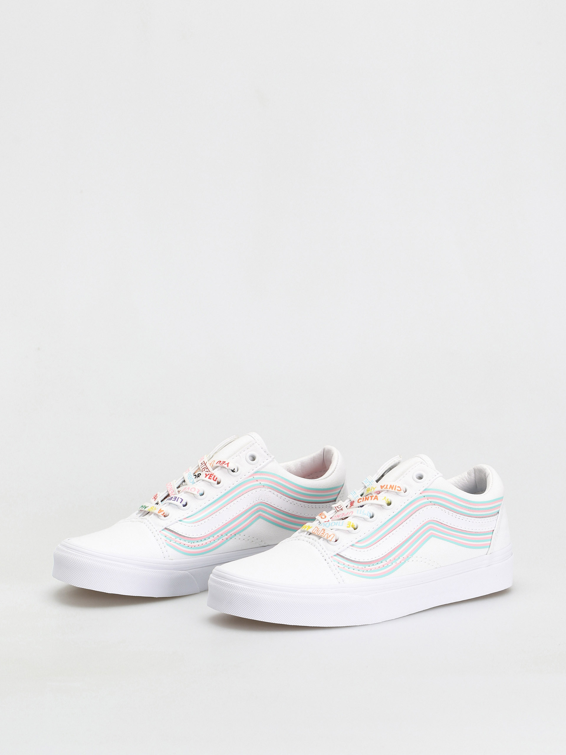 Vans Old Skool Schuhe (pride/white/true white)