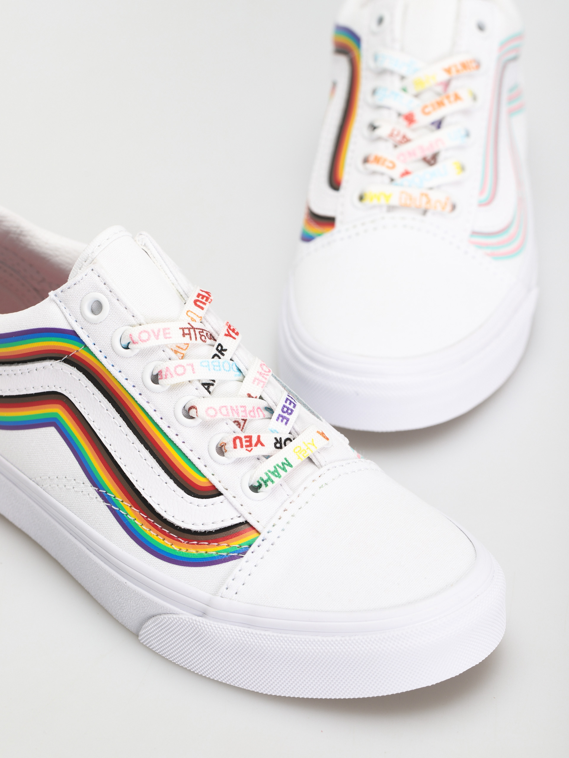 Vans Old Skool Schuhe (pride/white/true white)