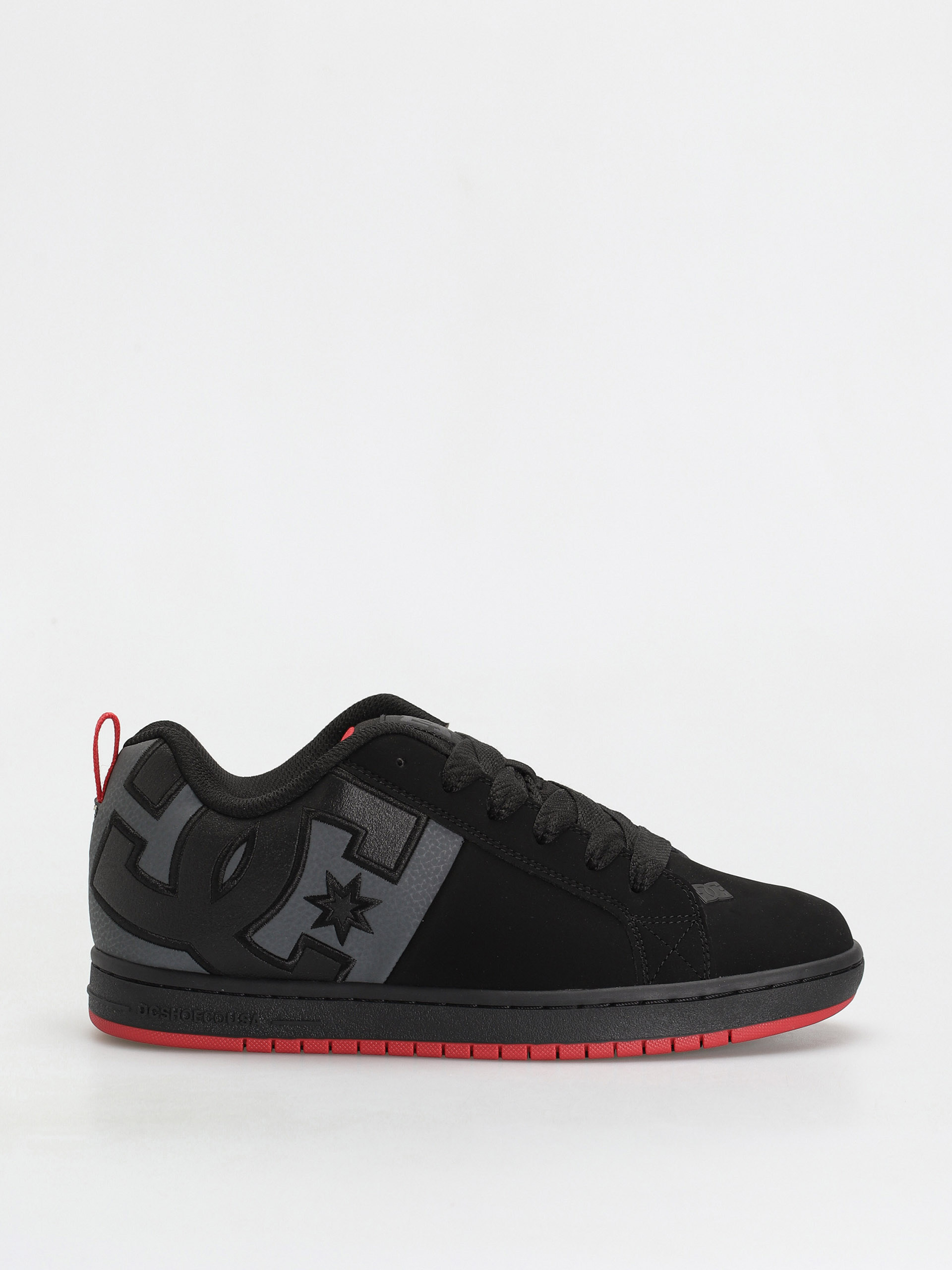 DC Court Graffik Sq Shoes (black/grey/red)