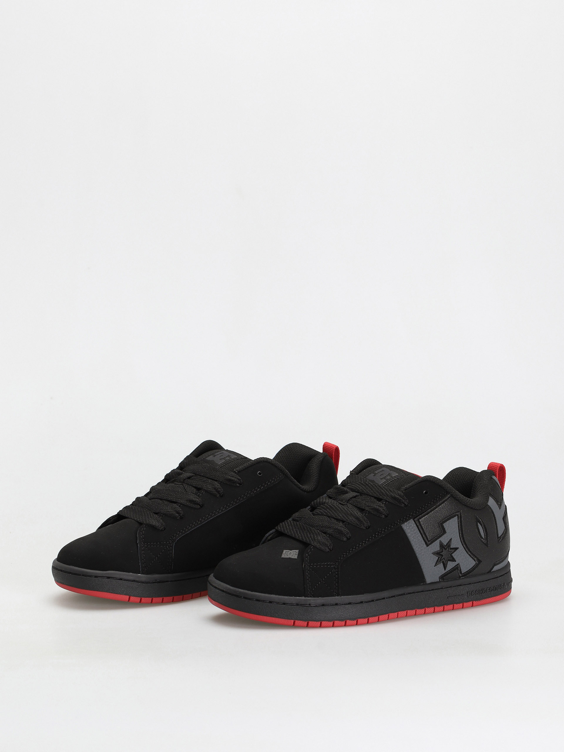 DC Court Graffik Sq Shoes (black/grey/red)