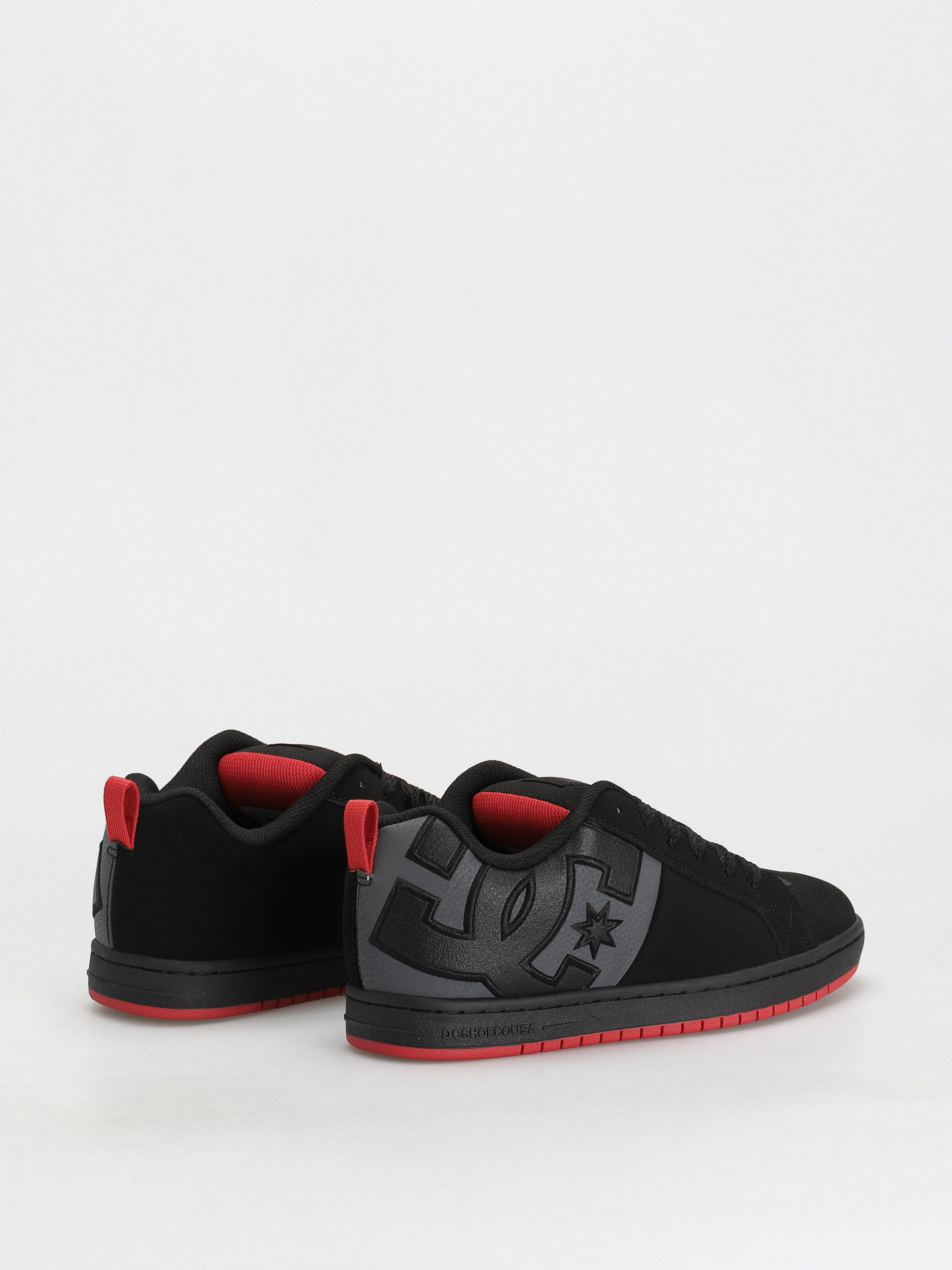 DC Court Graffik Sq Schuhe (black/grey/red)