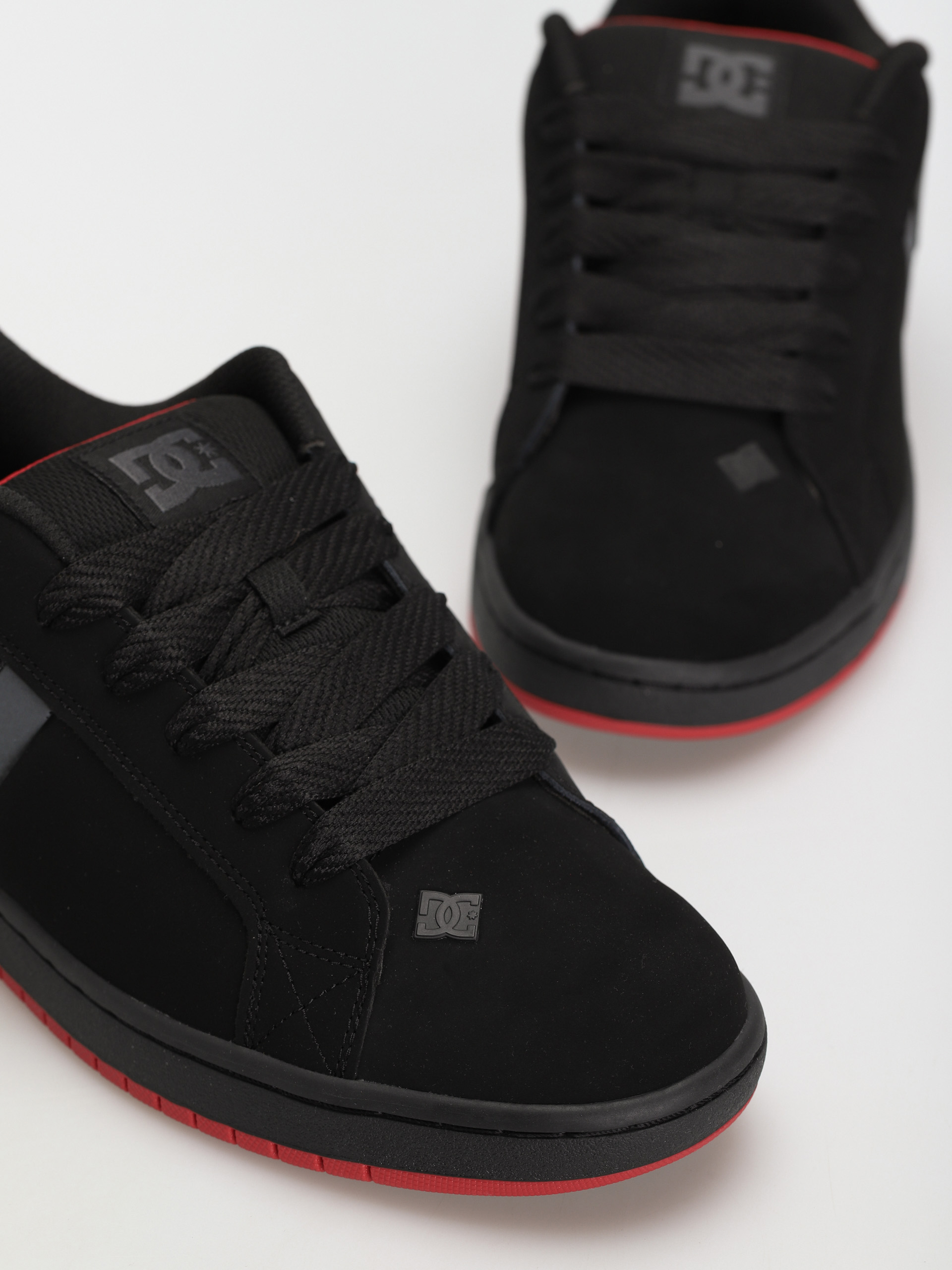DC Court Graffik Sq Shoes (black/grey/red)