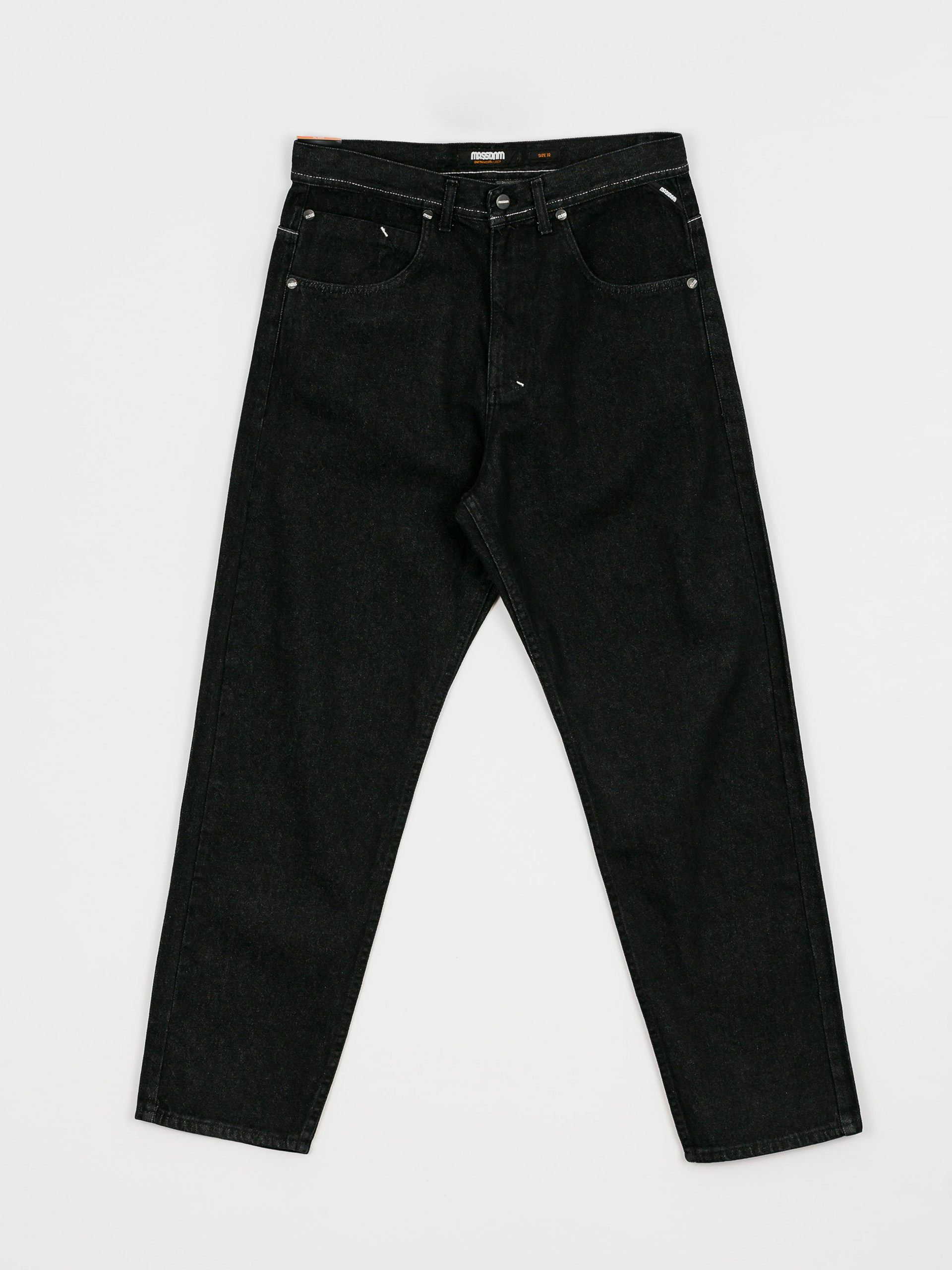 MassDnm Slang Jeans Baggy Fit Pants (black rinse)