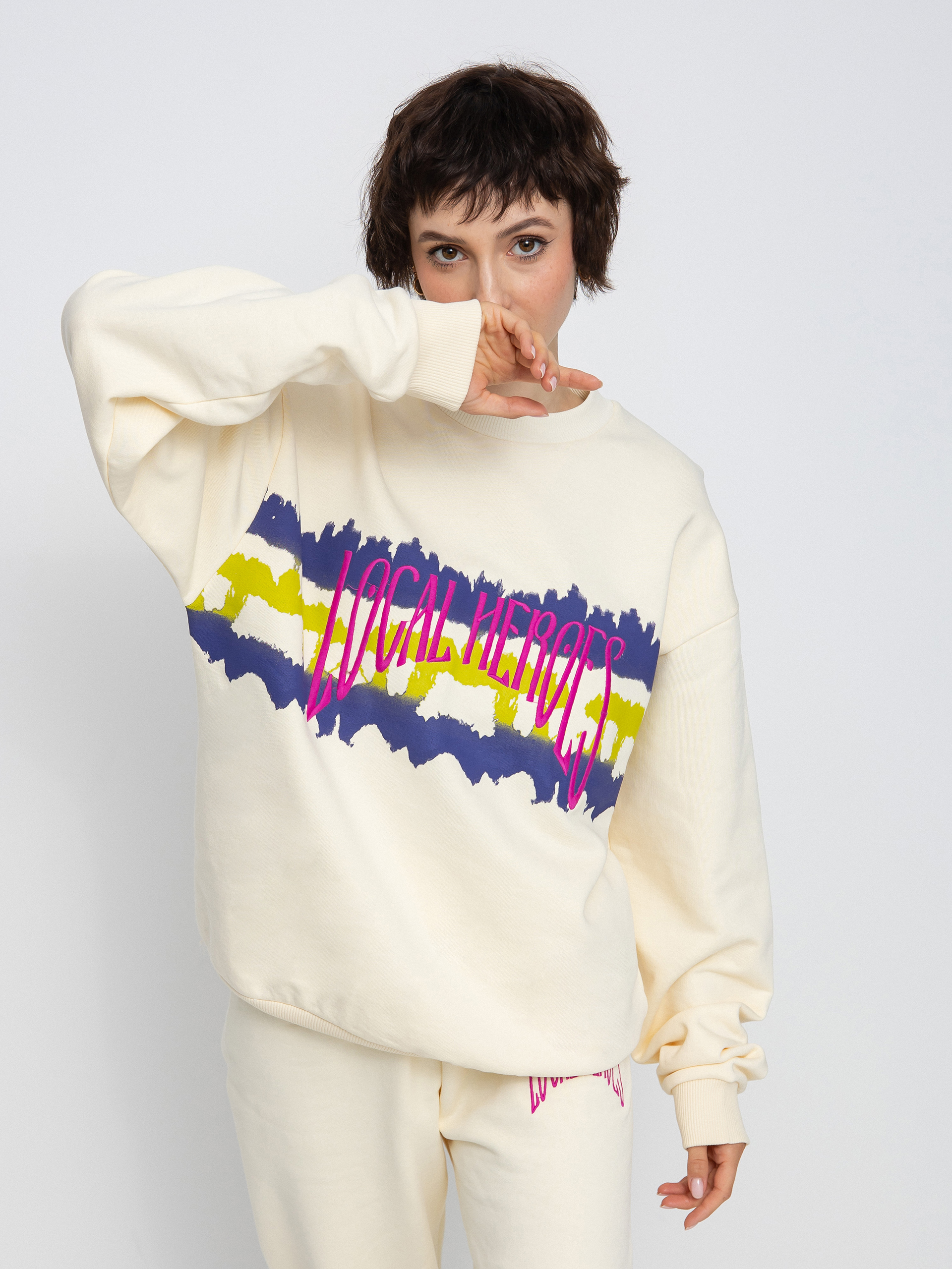 Local Heroes Lh Fantasy Sweatshirt Wmn (cream)