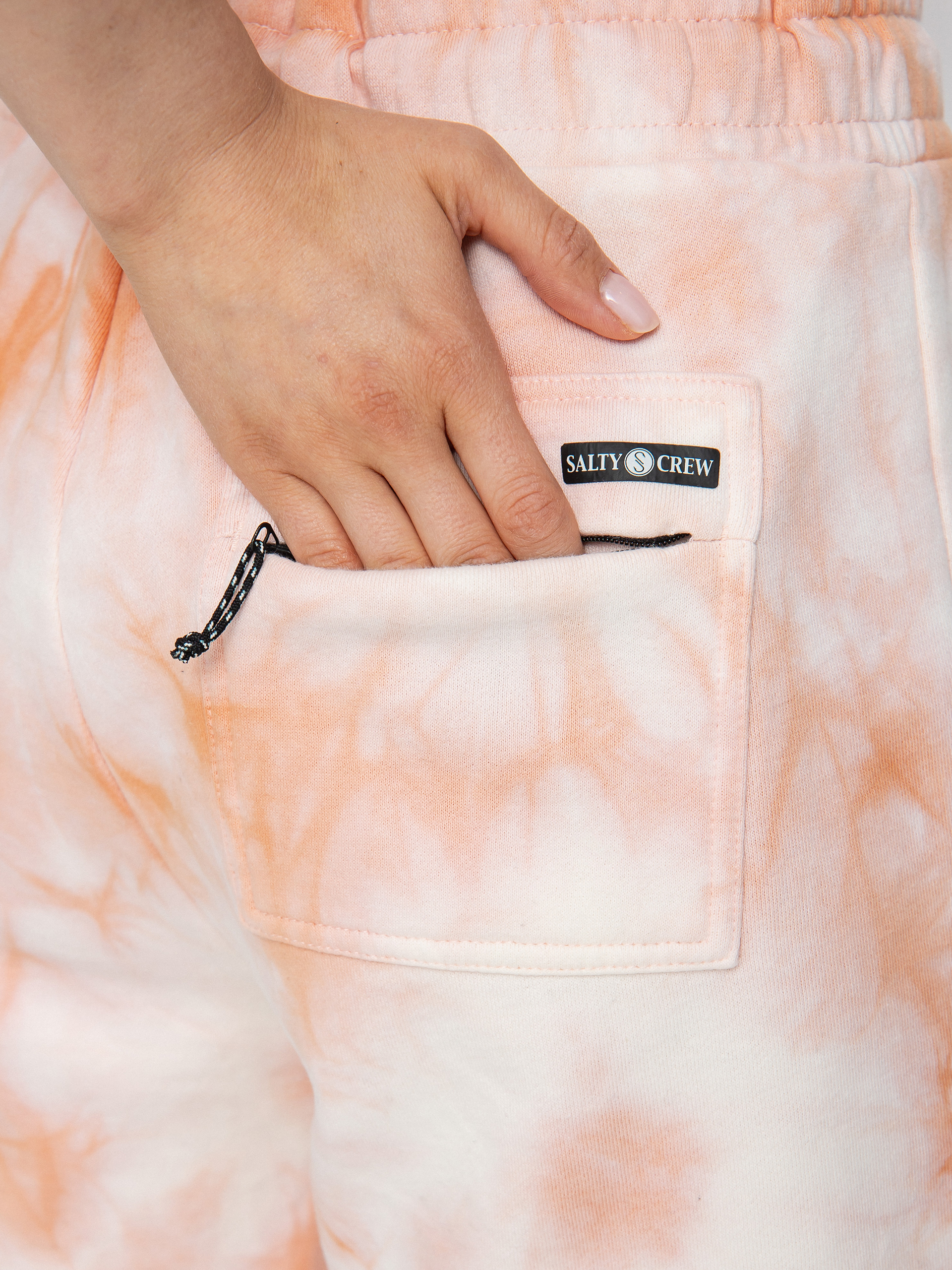 Salty Crew Alpha Shorts Wmn (peach tie dye)