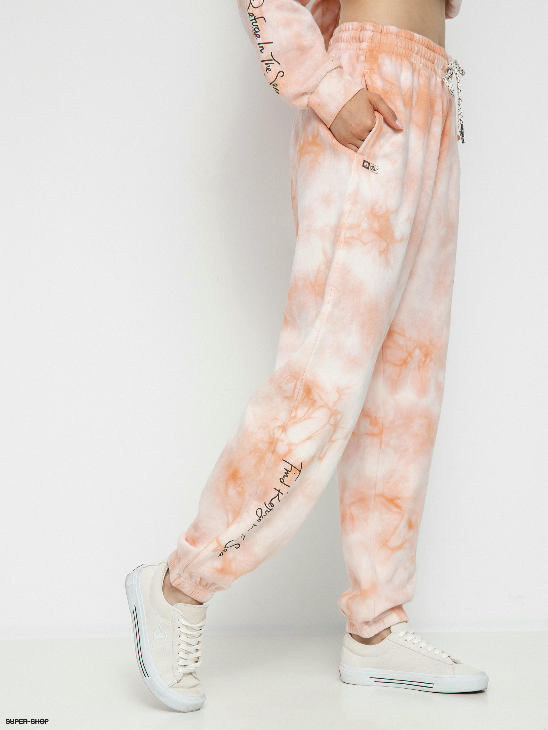 Orange and pink tie dye 2024 sweatpants