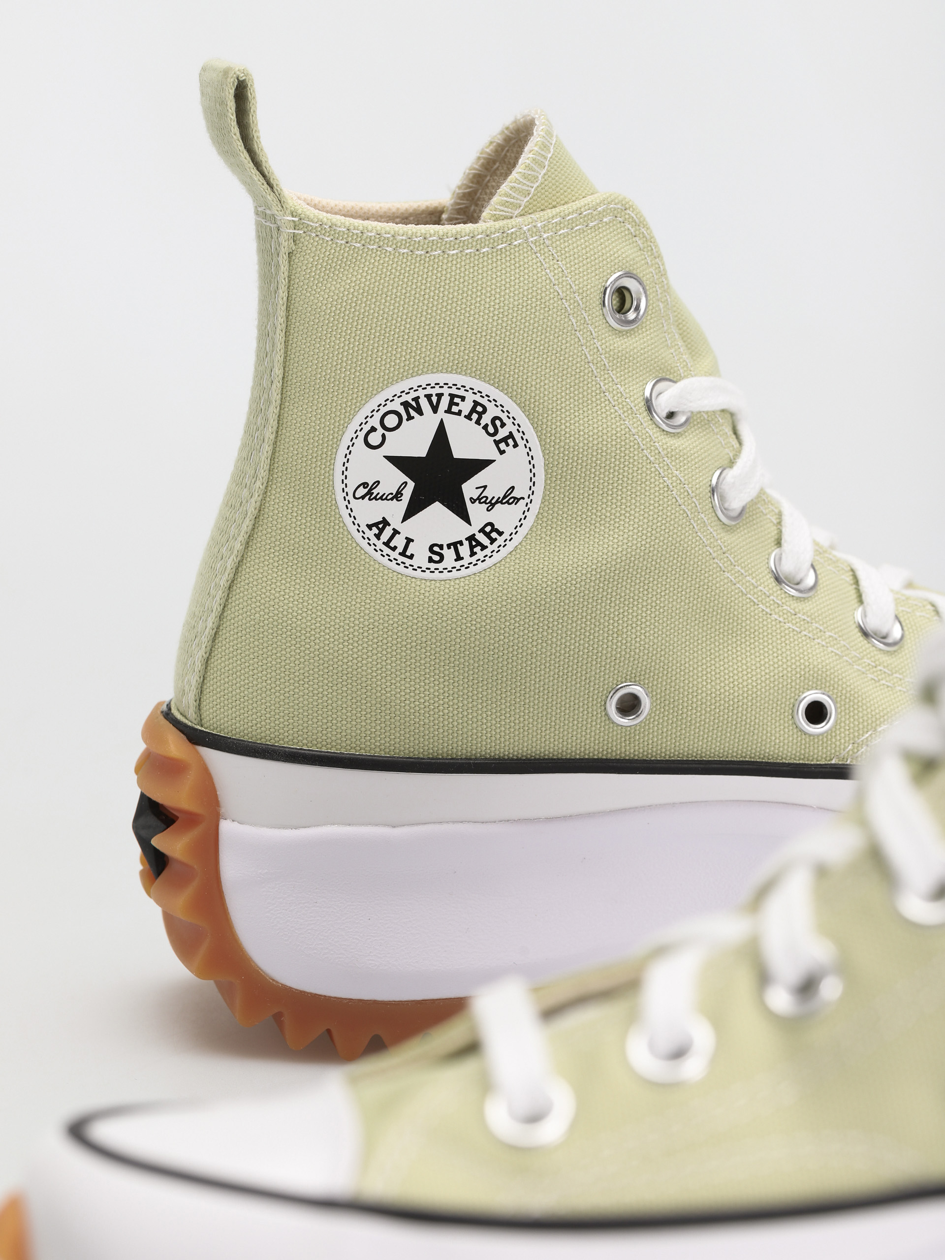 Converse Run Star Hike Hi Shoes (olive aura/black/white)