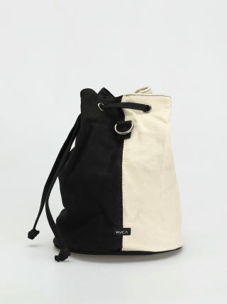 RVCA Split Up Drawstring Bag (black)