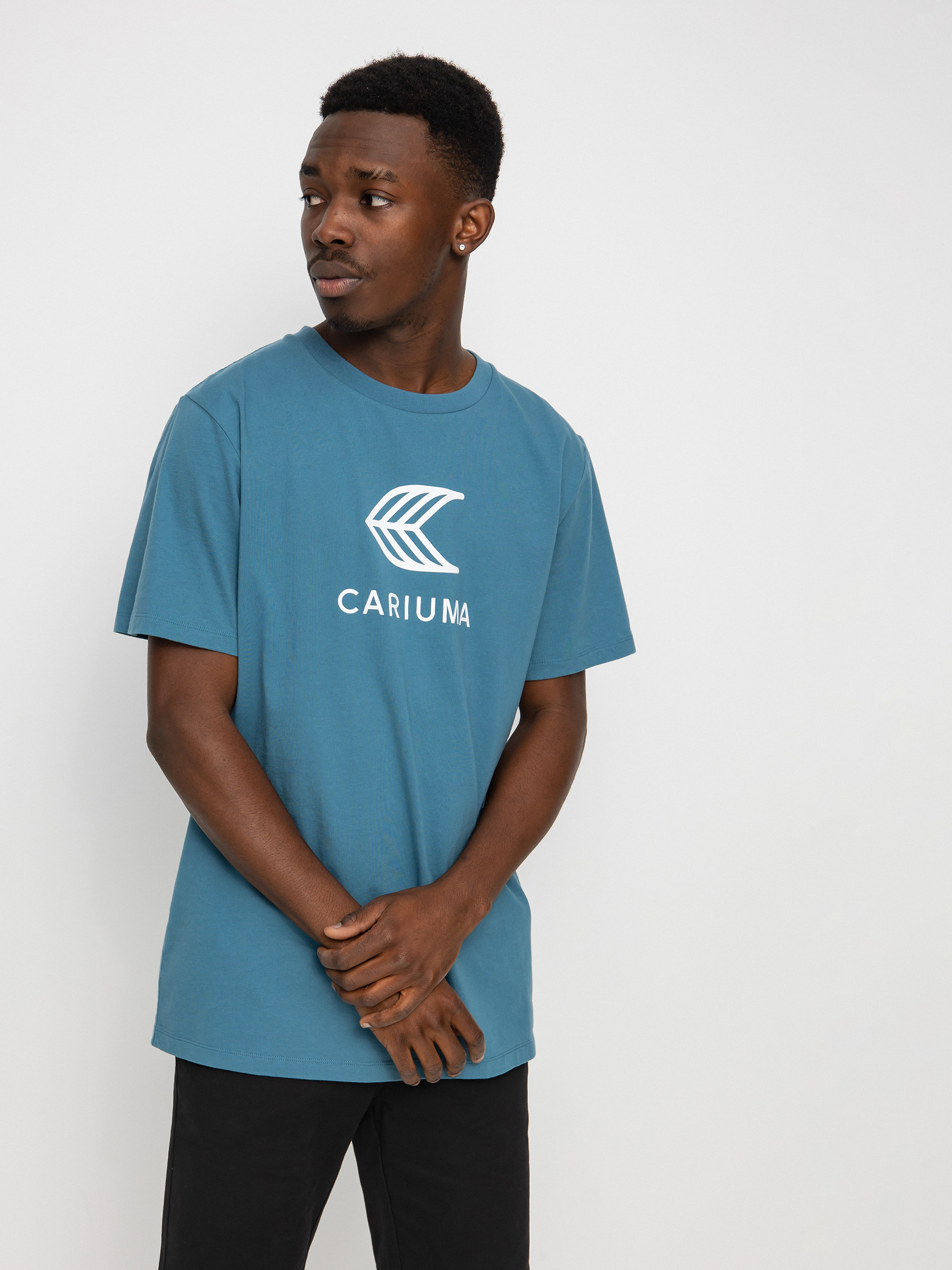 Cariuma Logo T-Shirt (blue)