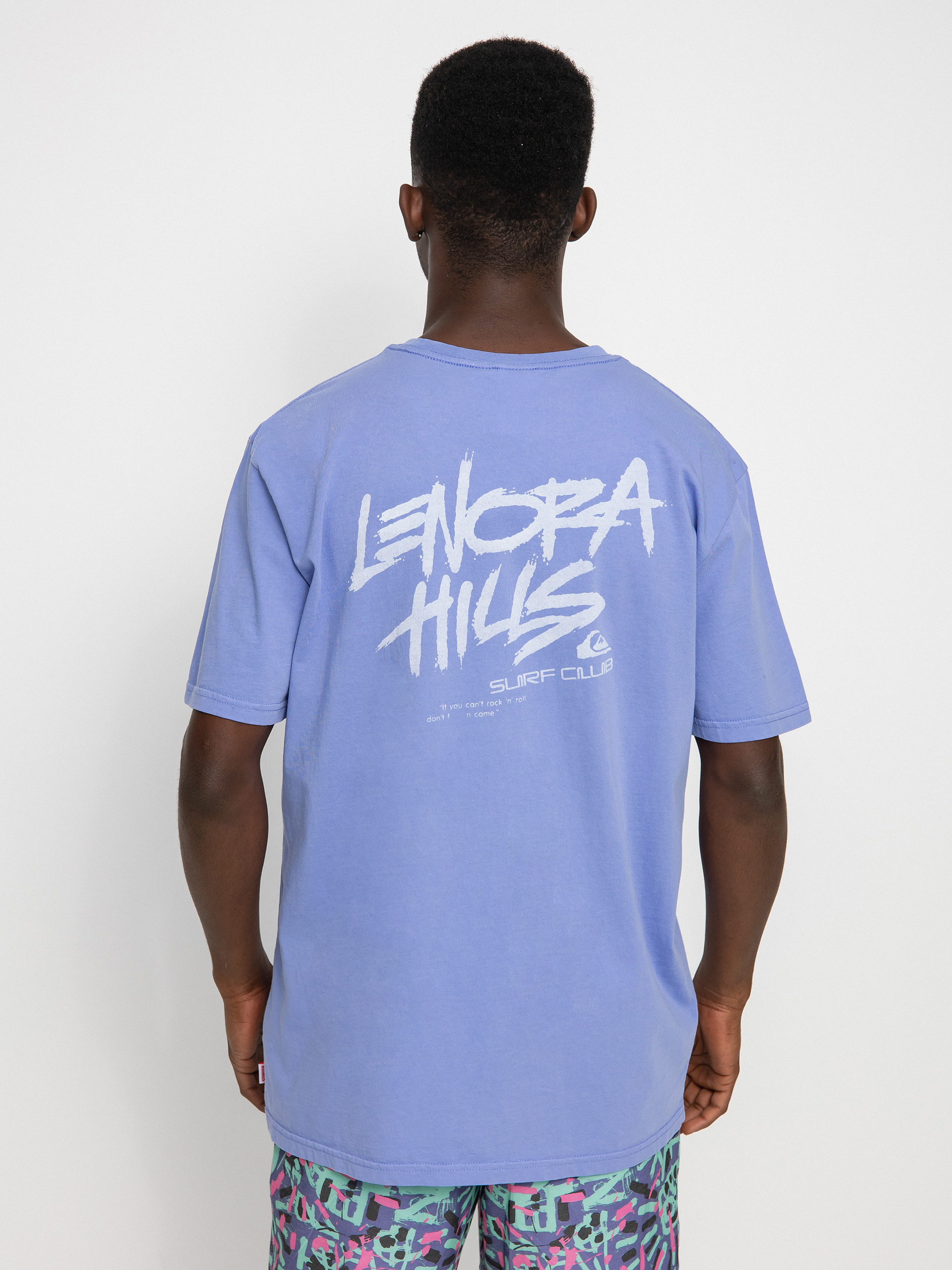 Quiksilver X Stranger Things Lenora Hills Surf Club T-shirt (jacaranda)