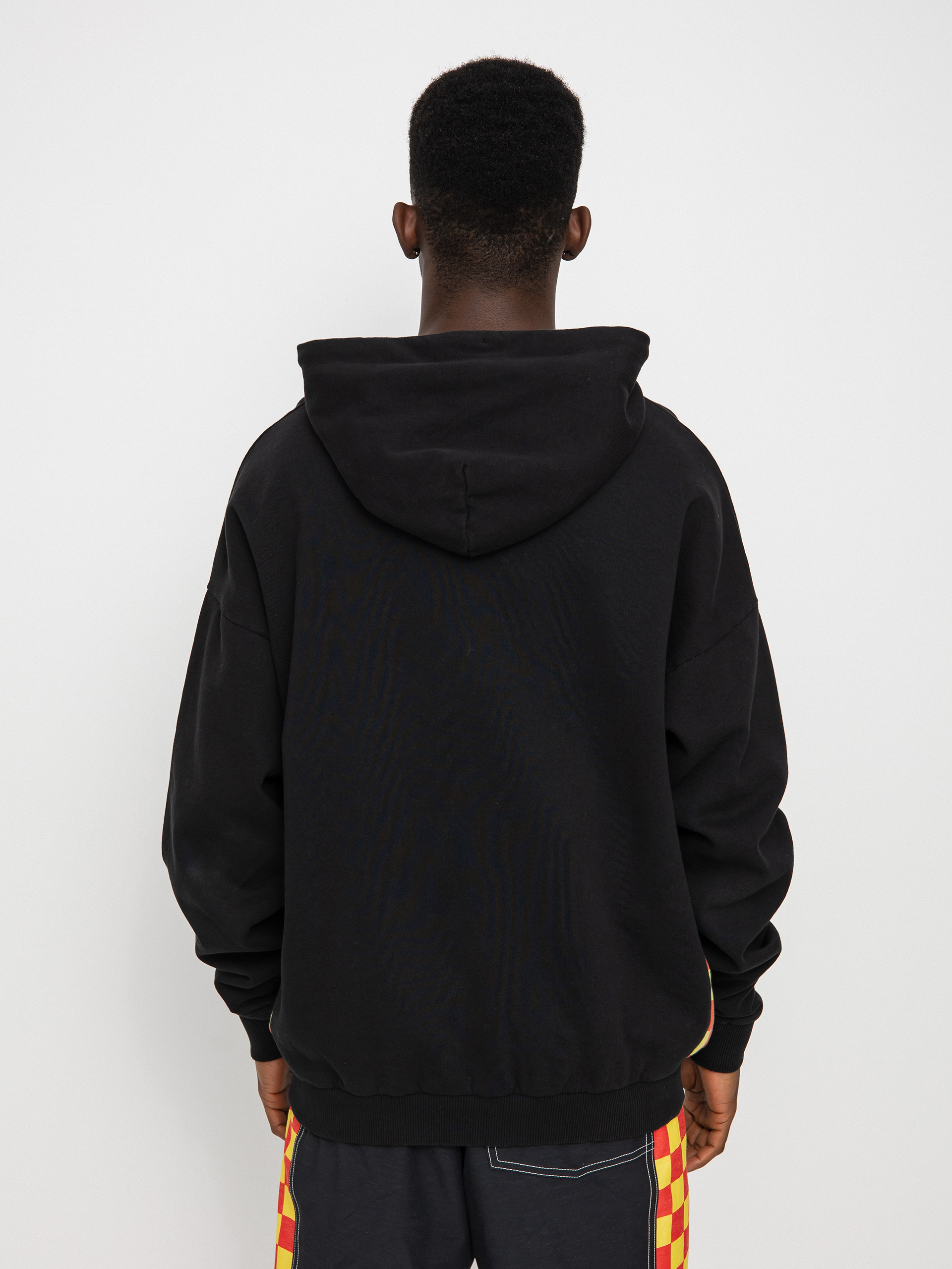 Quiksilver X Stranger Things Surfer Boy Checker HD Hoodie (black)