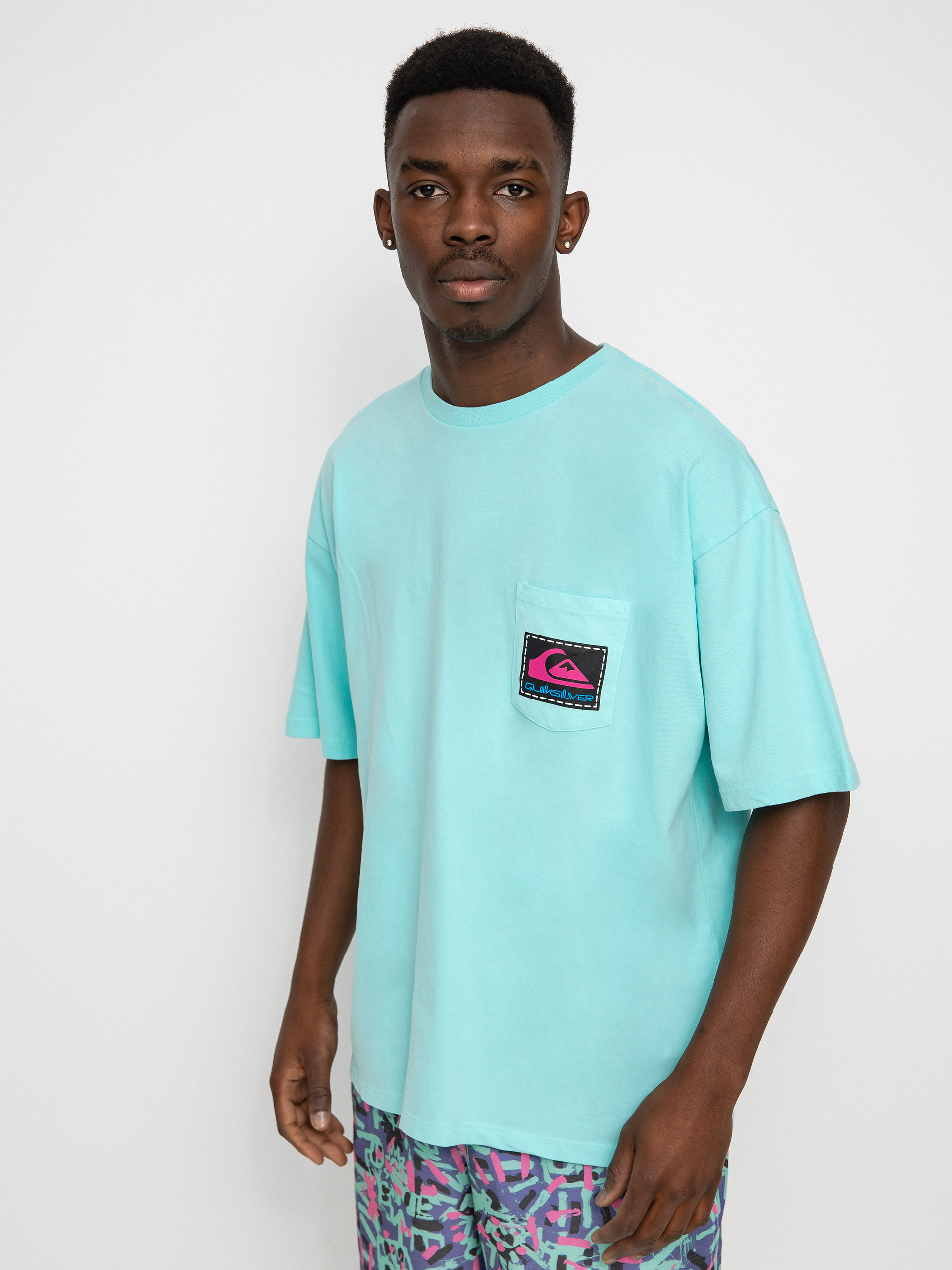 Quiksilver X Stranger Things Rainbow T-shirt (little boy blue)