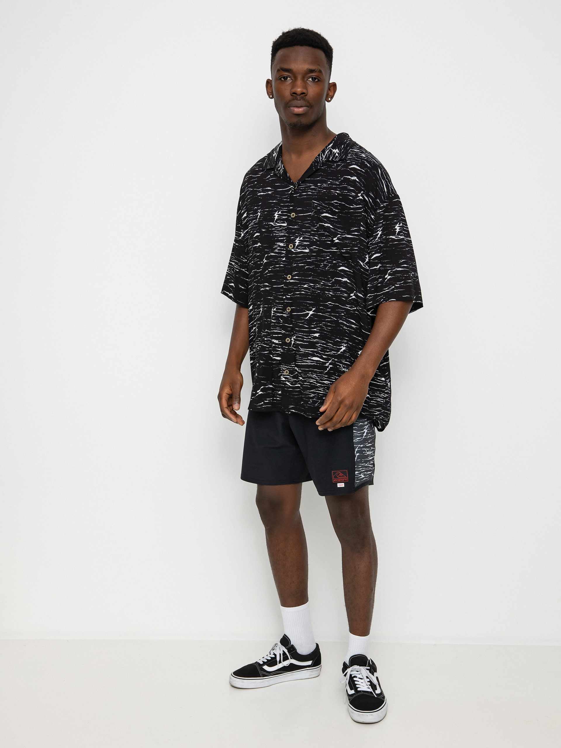 HUF Dazy Resort Shirt (black)