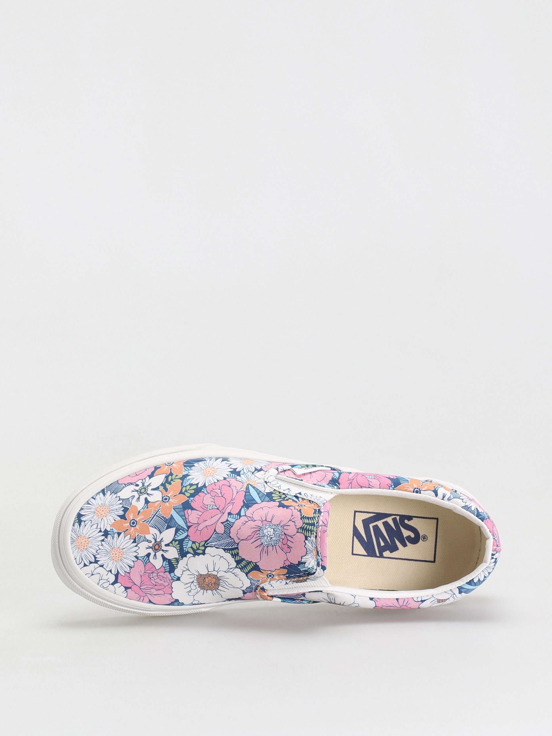 Vans Classic Slip On Shoes (retro floral/multi/true white)