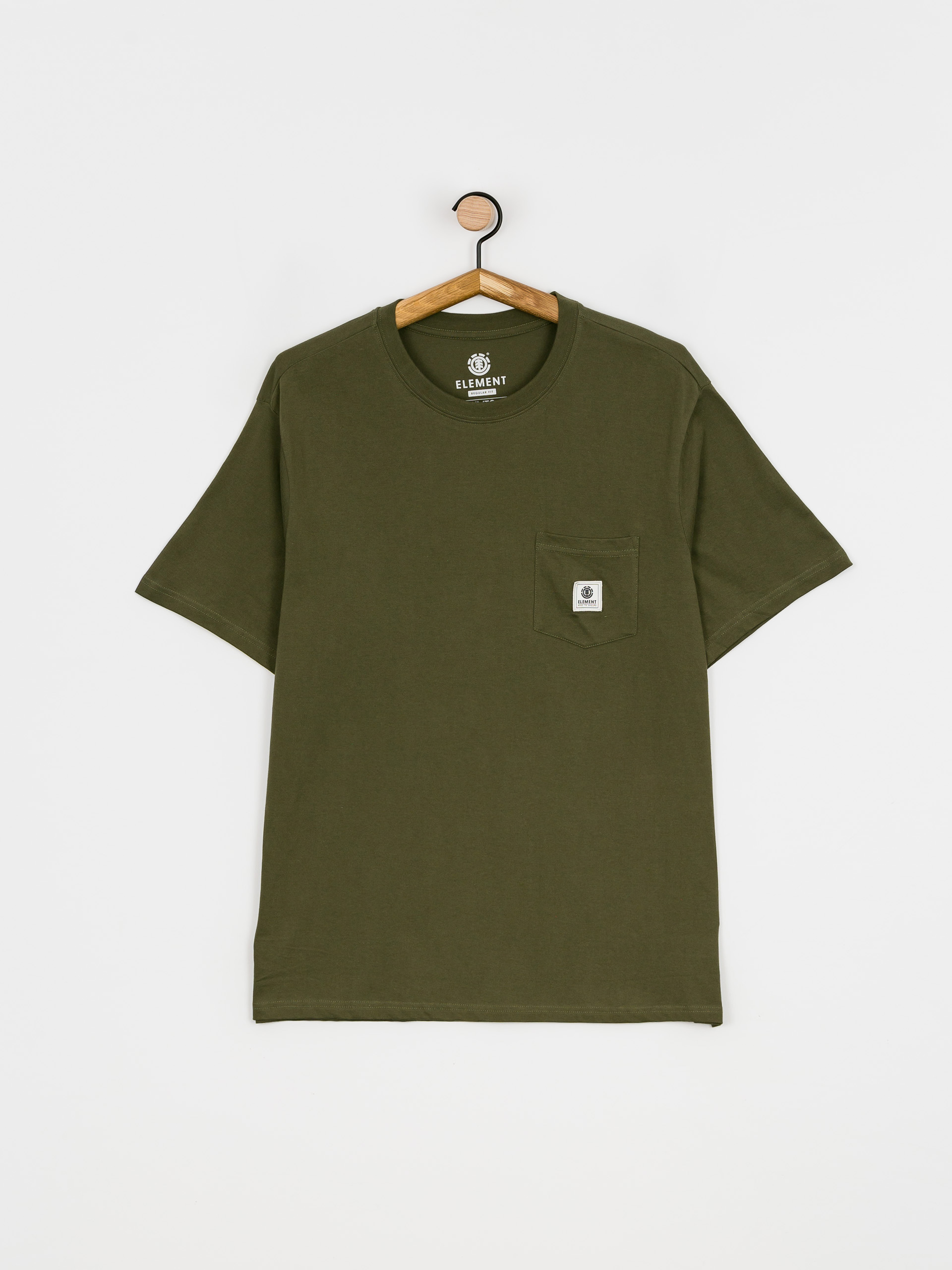 Element Basic Pocket Label T-Shirt (army)