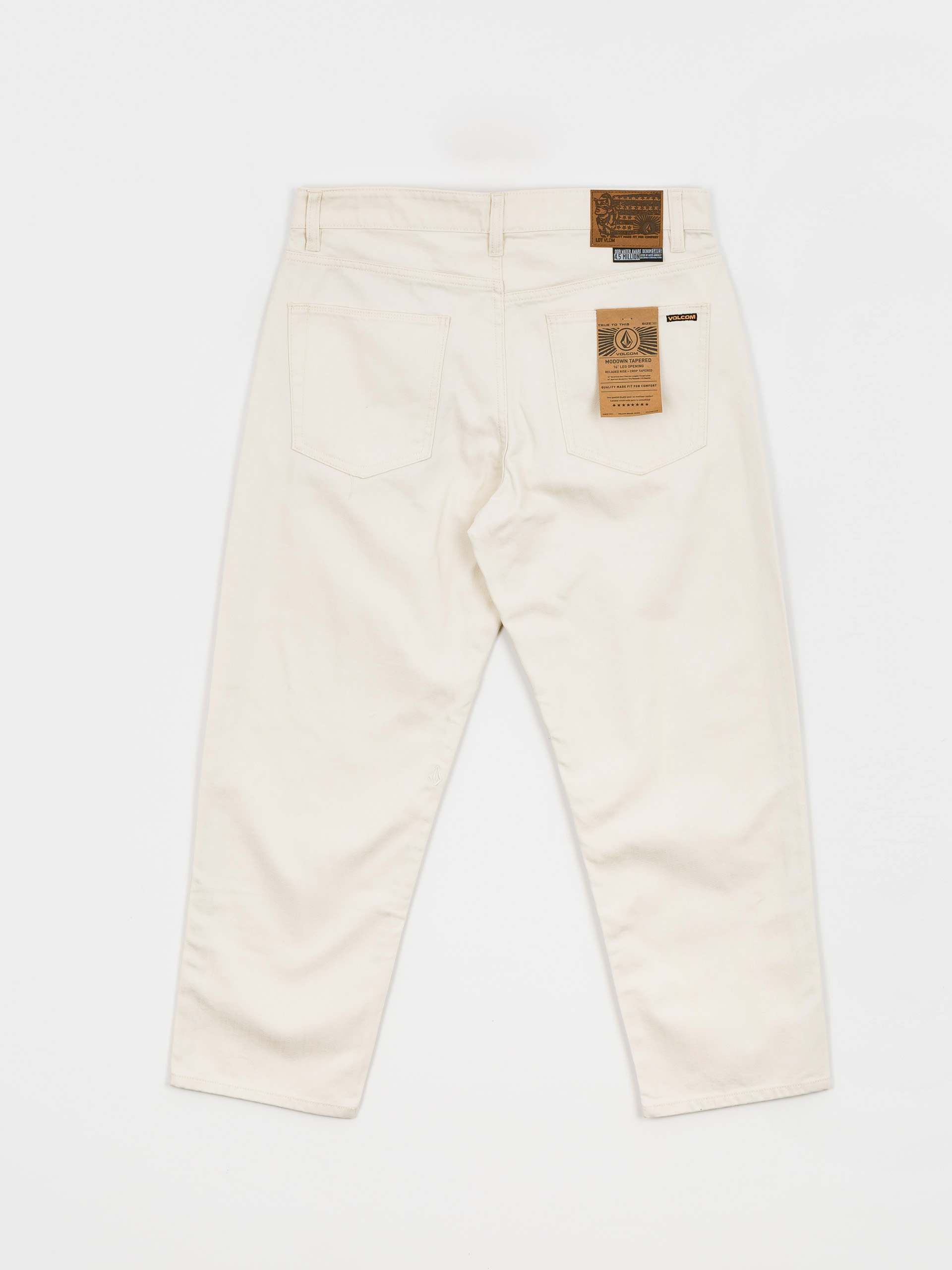 Volcom Modown Tapered Denim Pants (whitecap grey)