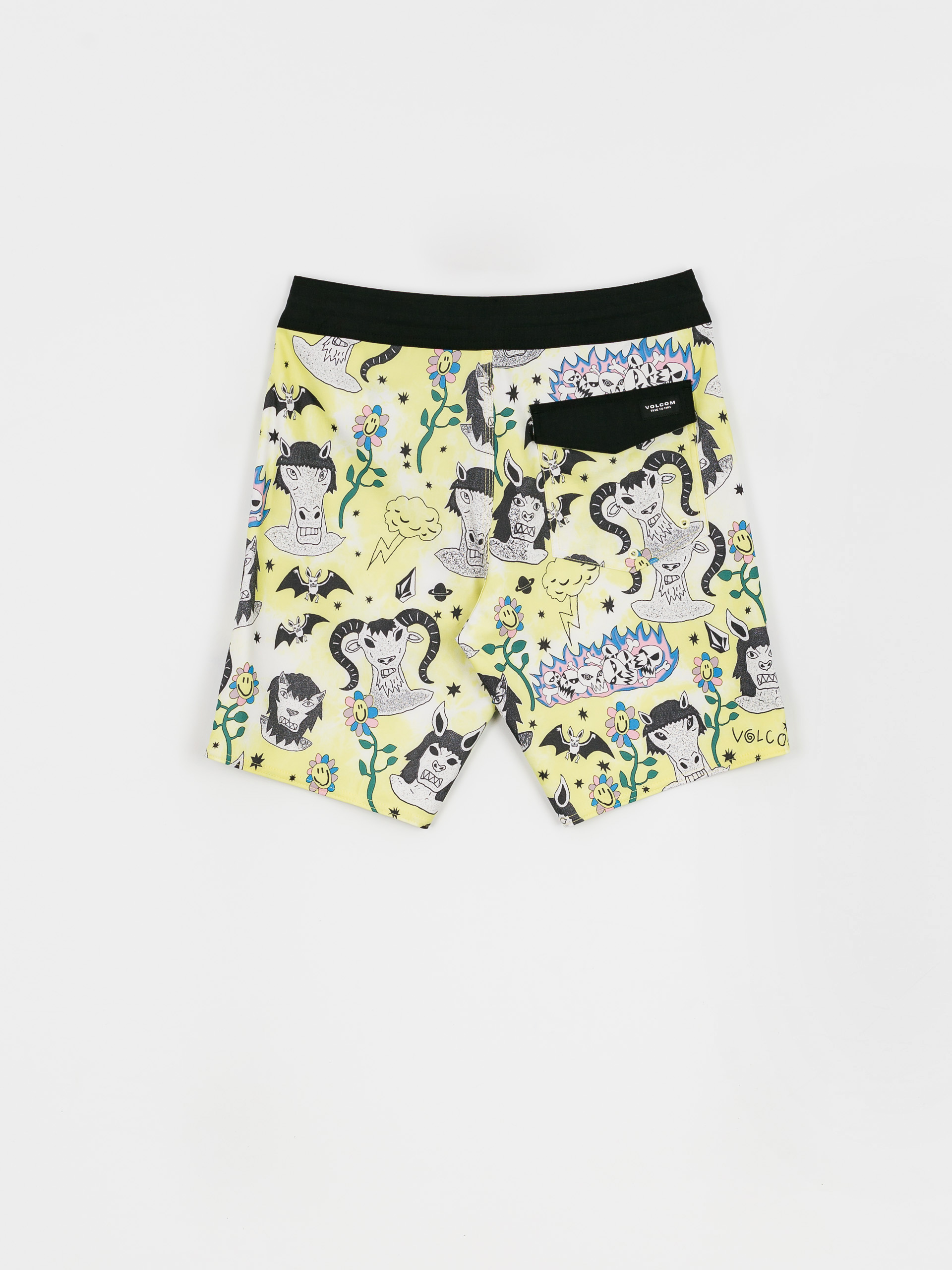 Volcom Surf Vitals Ozzy Stoney 19 Boardshorts (glimmer yellow)