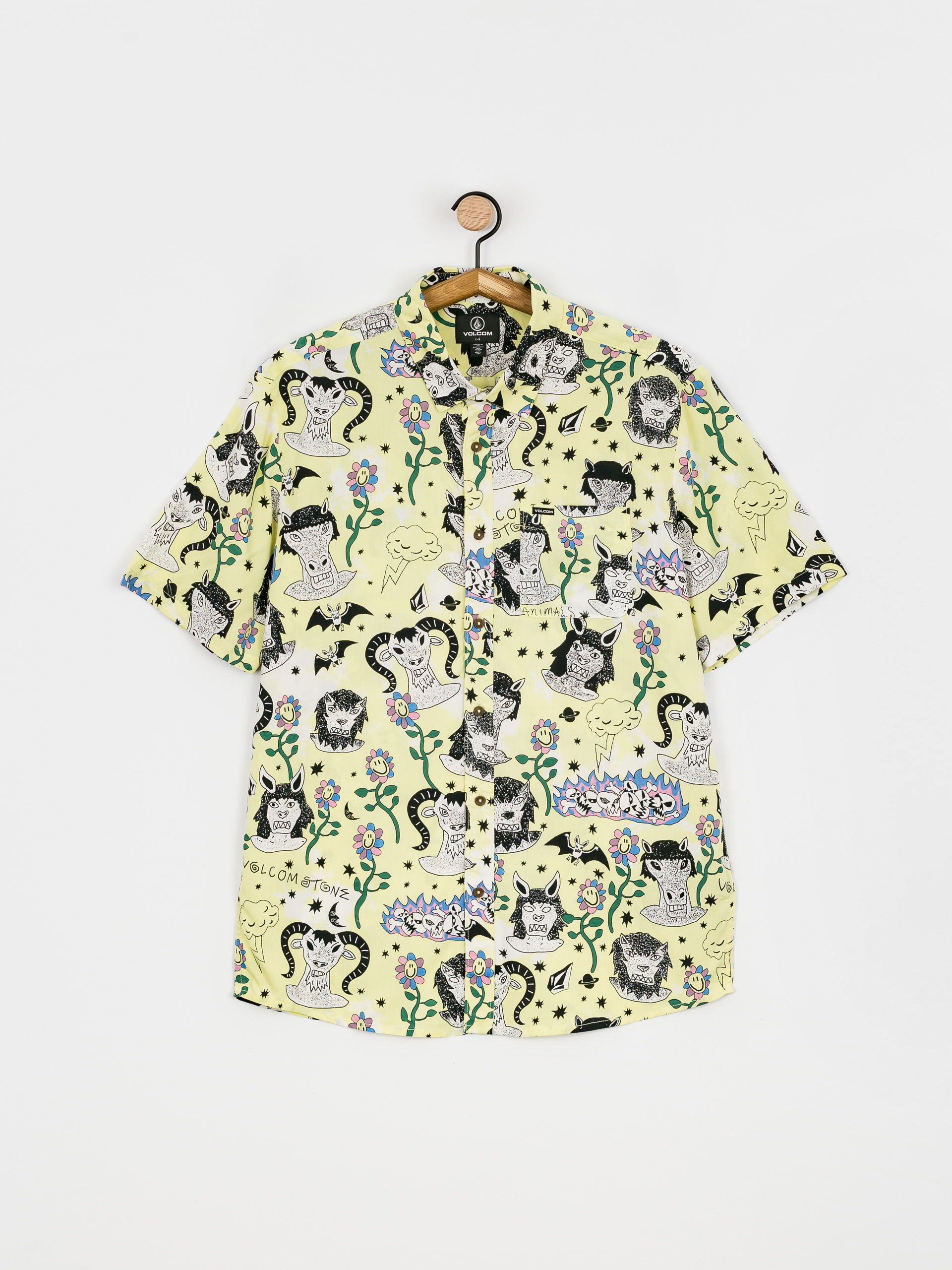 Volcom Surf Vitals Ozzy Woven Hemd (glimmer yellow)